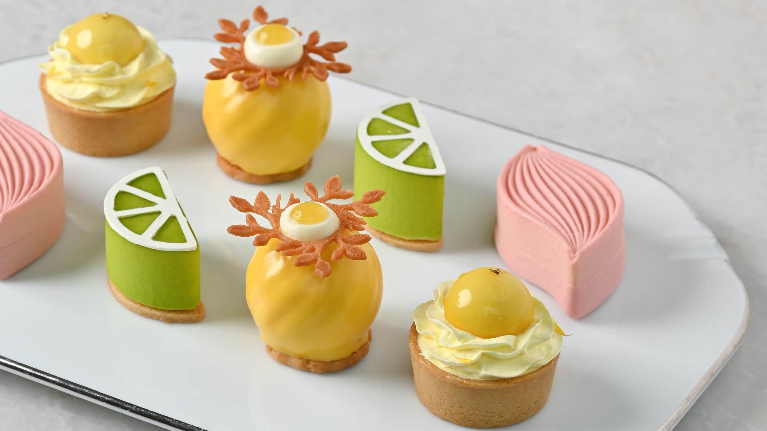 Park Hyatt Bangkok Essence Of Citrus Afternoon Tea Sweets