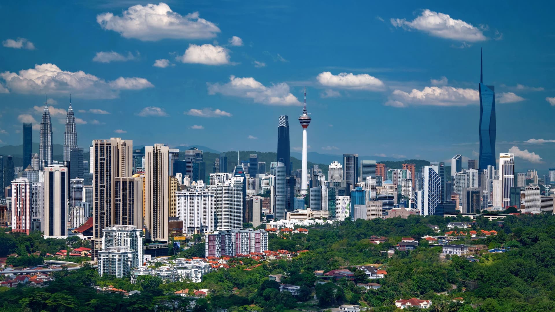 Hyatt Regency Kuala Lumpur at KL Midtown Skyline View