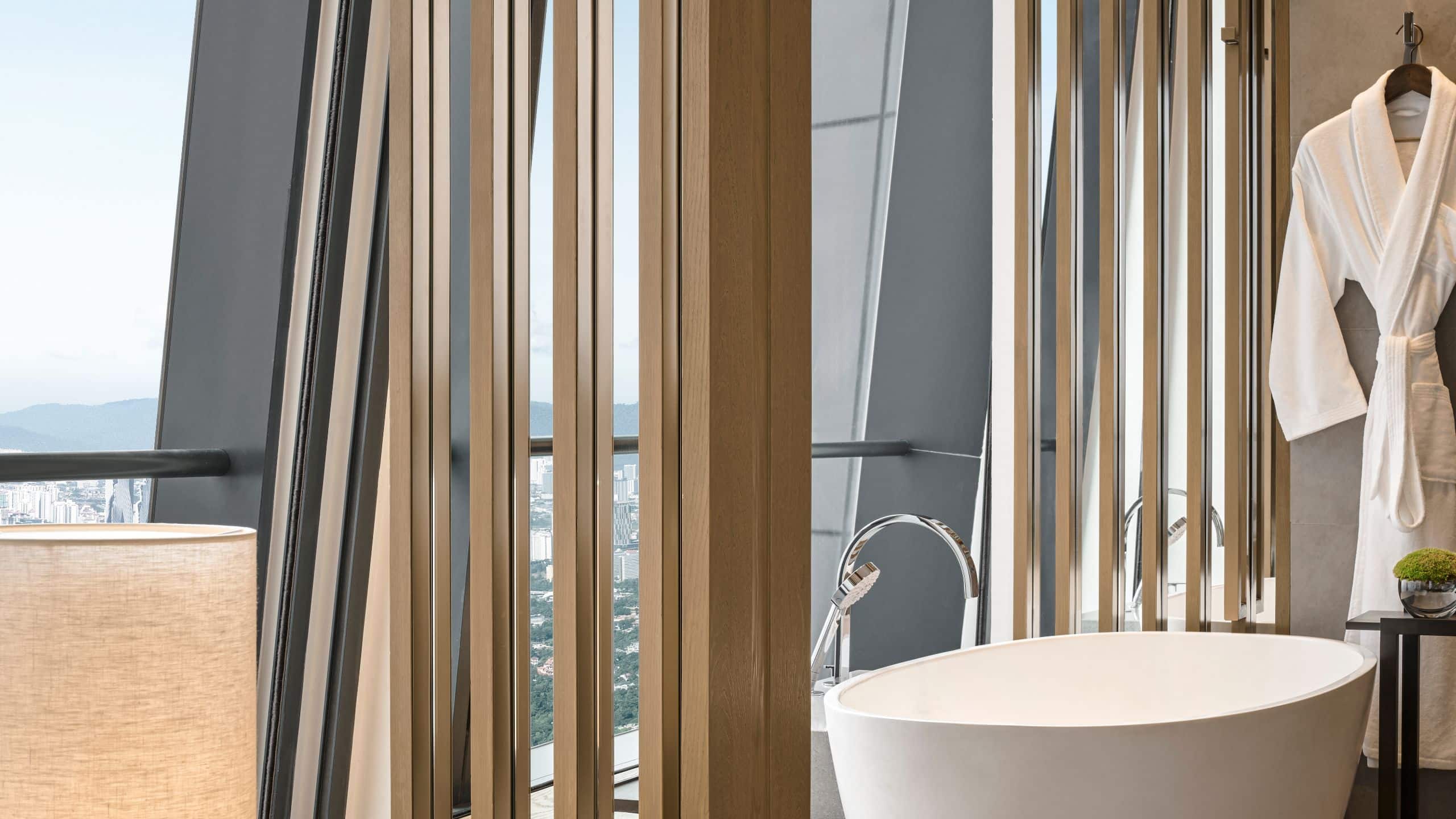 Park Hyatt Kuala Lumpur Park Suite Bathtub Area Vignette