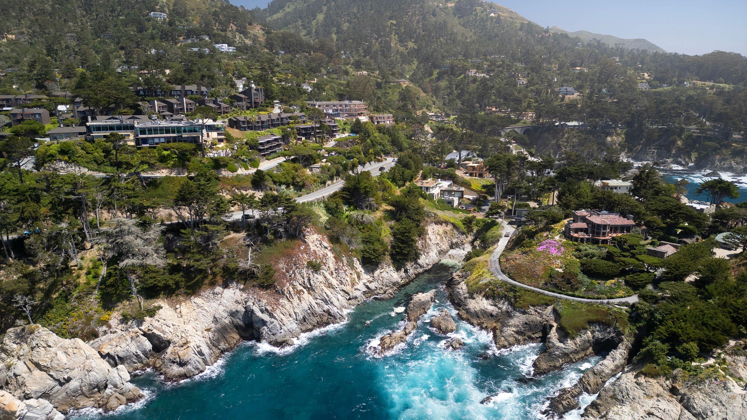 Hyatt Vacation Club at Highlands Inn Hotel Coastal Overview Hero