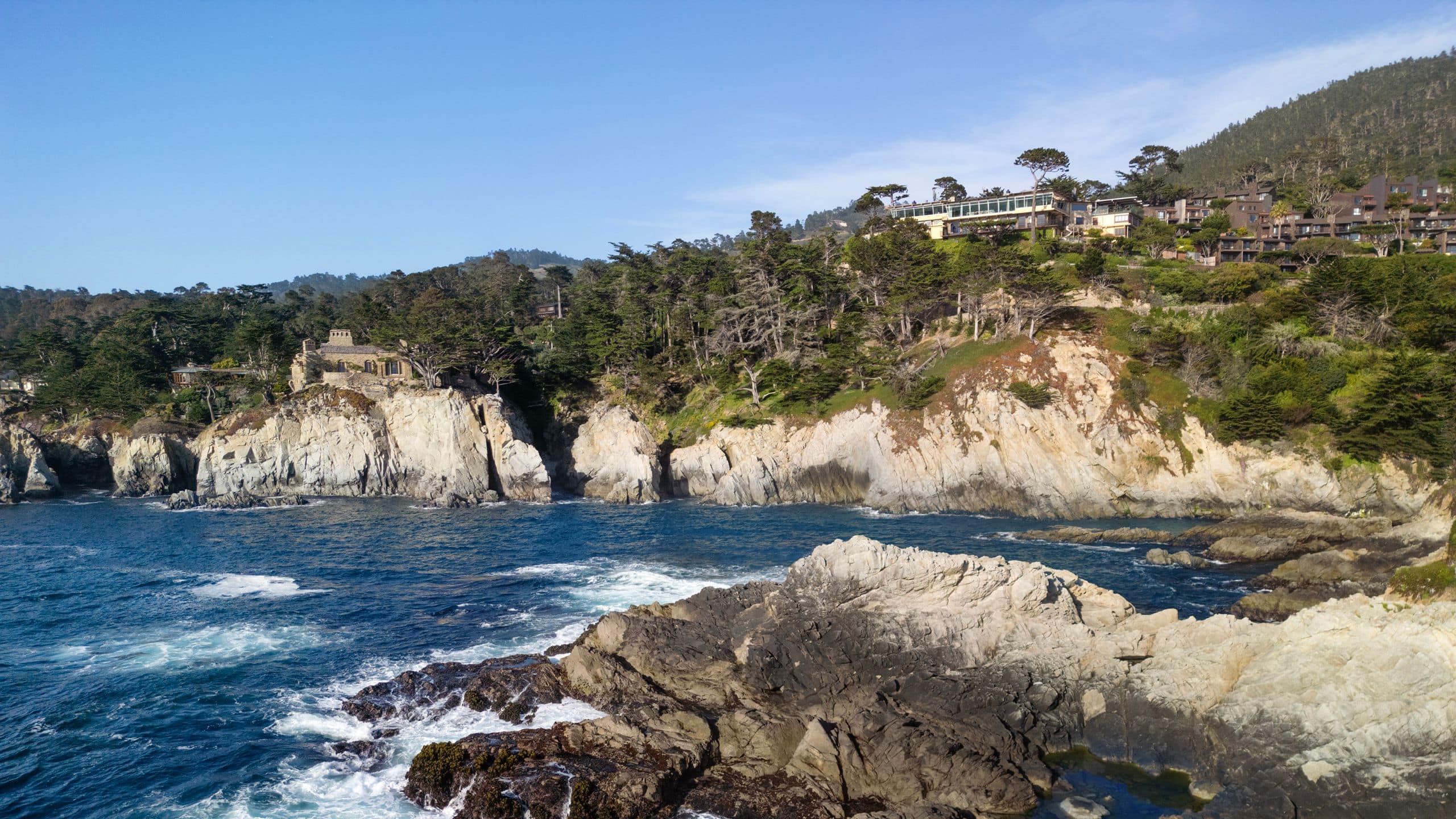 Hyatt Vacation Club at Highlands Inn Hotel Coastal Overview Ocean