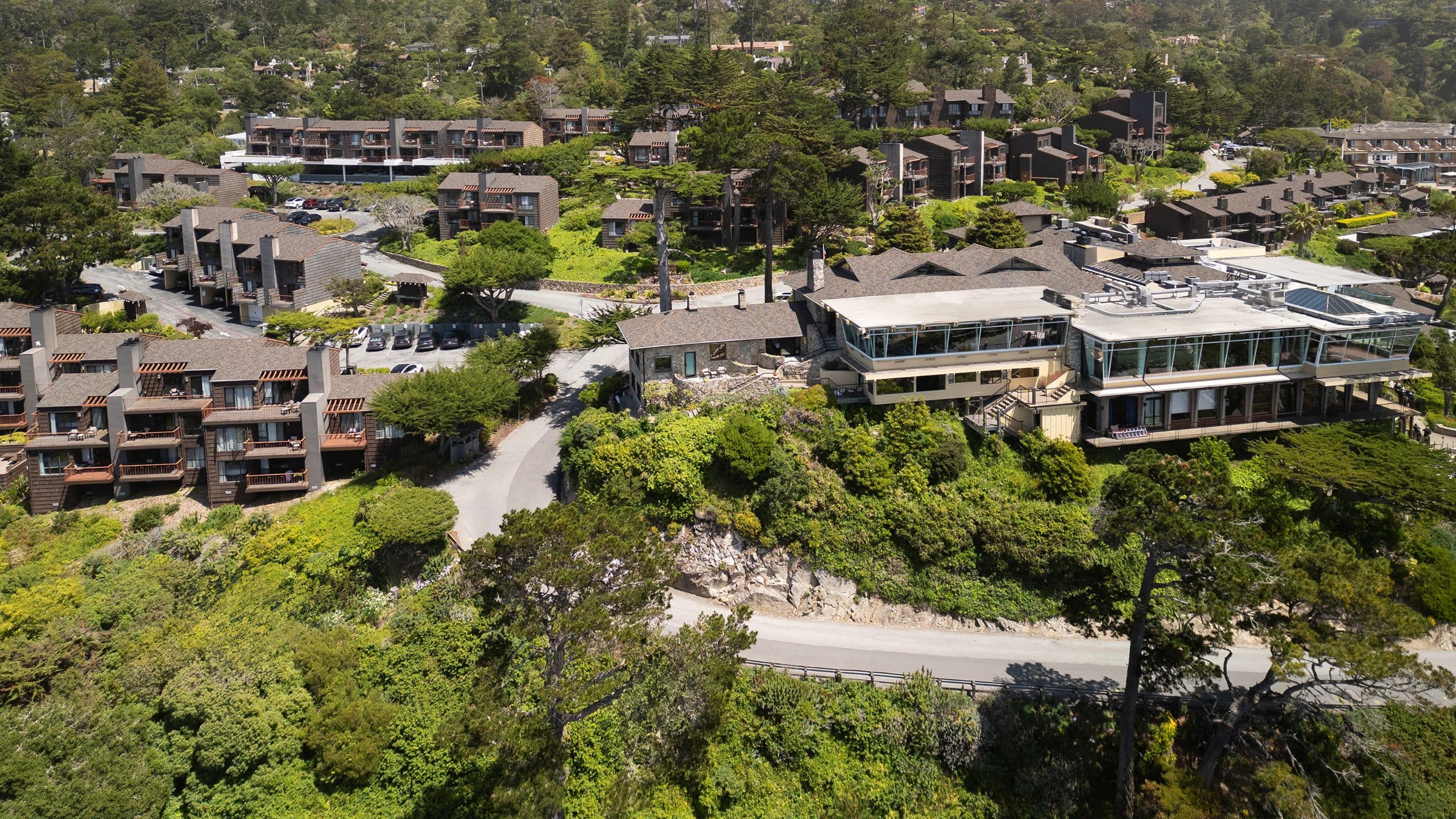 Hyatt Vacation Club at Highlands Inn Hotel Over View