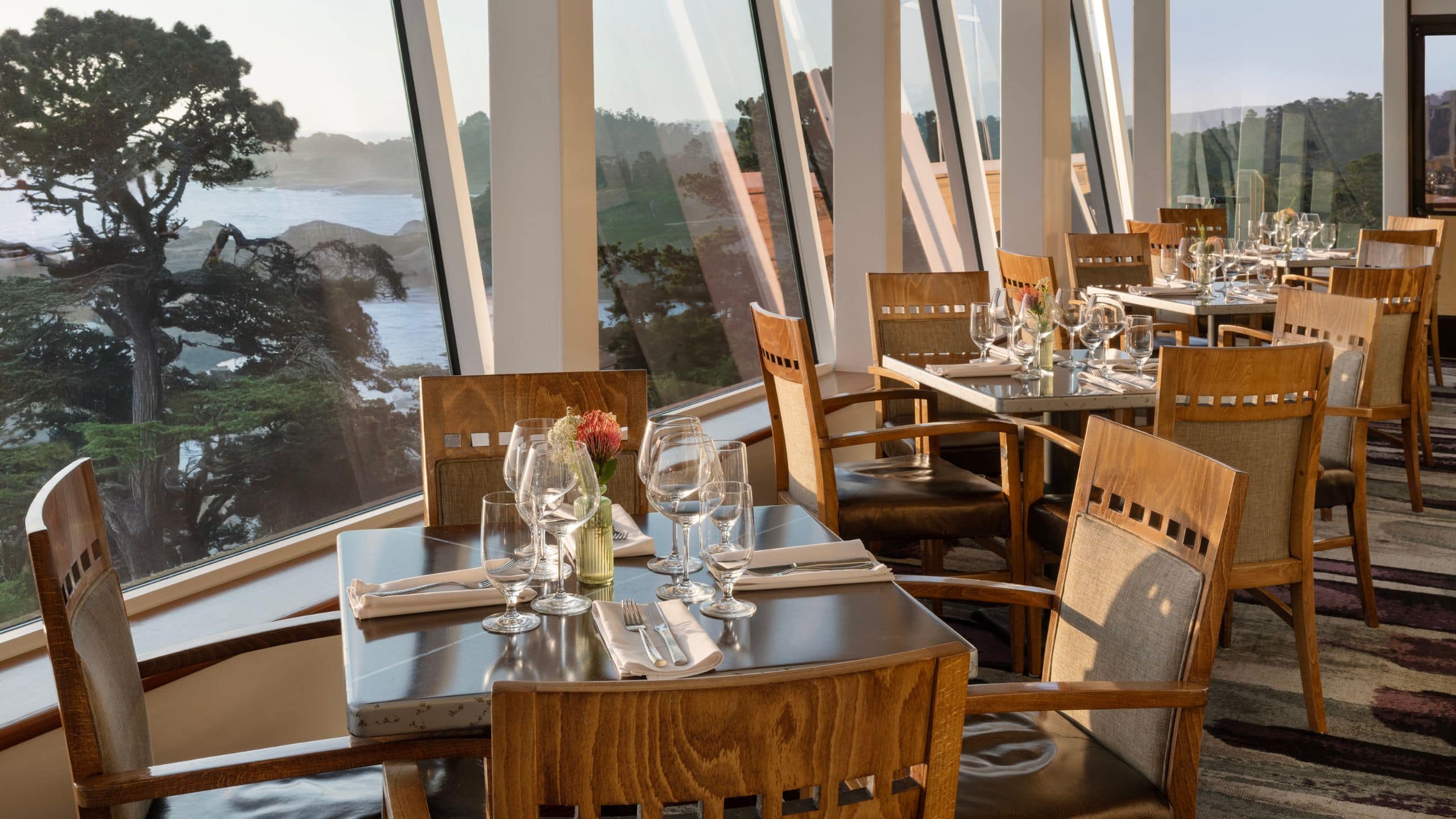 Hyatt Vacation Club at Highlands Inn Pacifics Edge Restaurant Afternoon