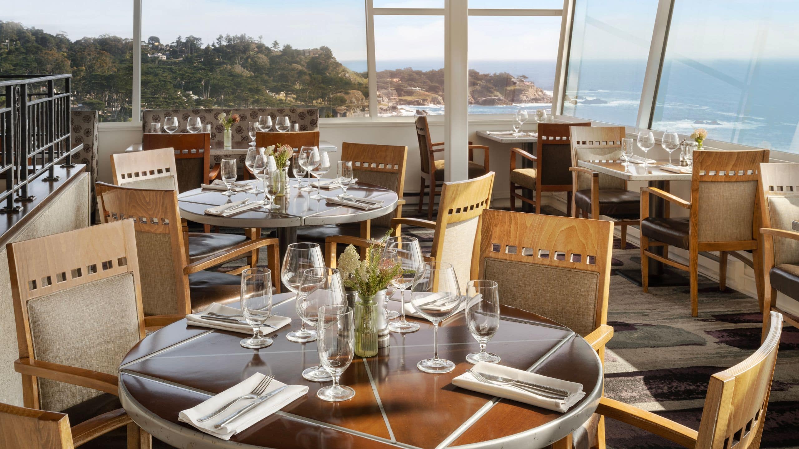 Hyatt Vacation Club at Highlands Inn Pacifics Edge Restaurant Lunch