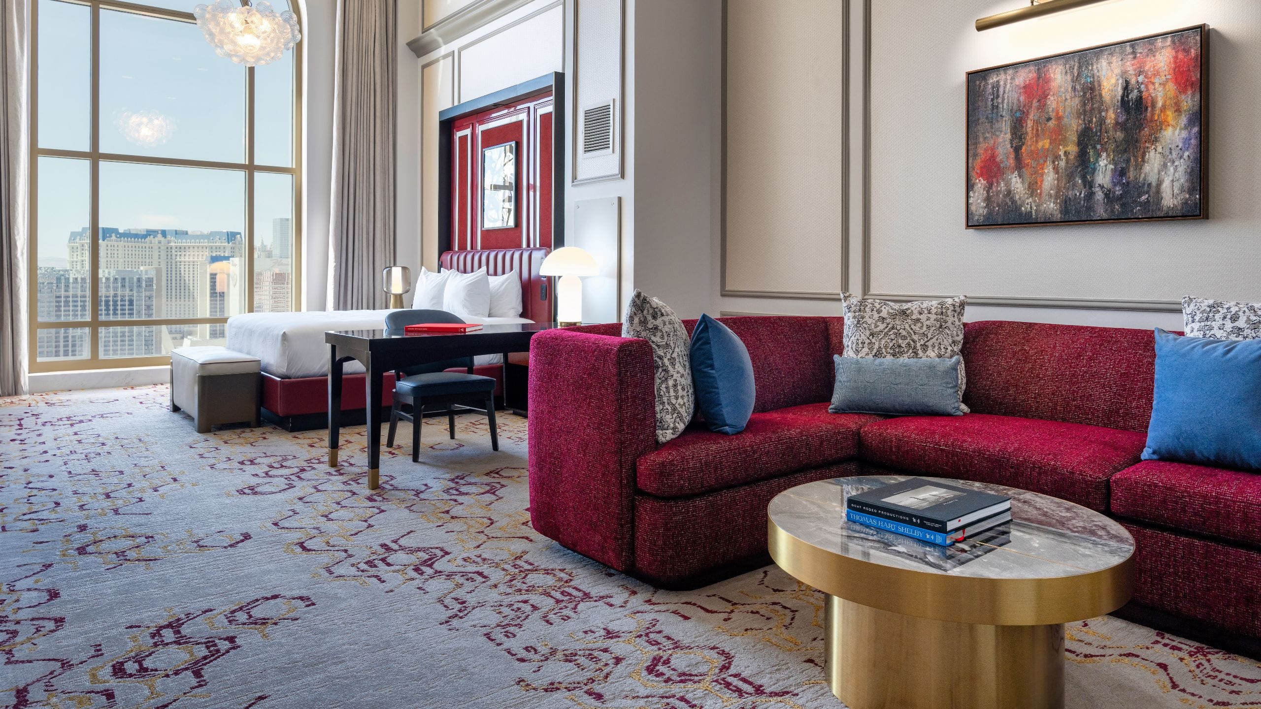 3 of 5 The Venetian Luxury Loft King Suite Seating