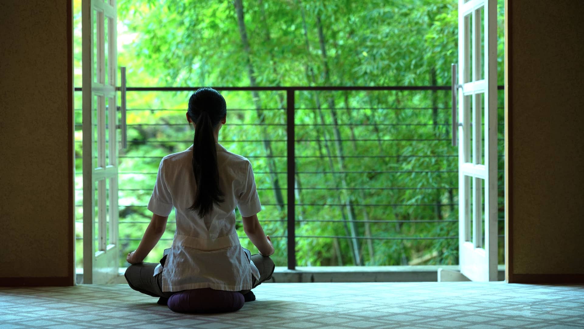 Hyatt Regency Kyoto Gallery Zazen Backways