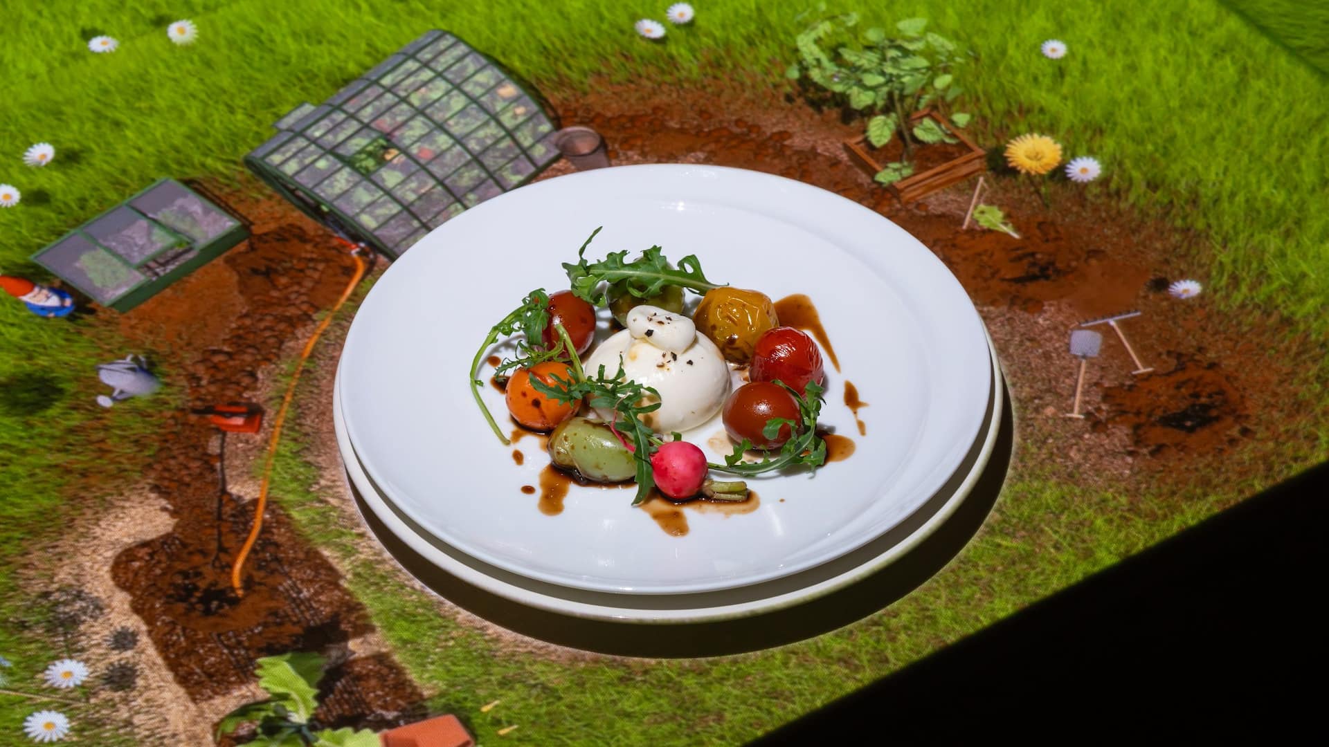 1 of 1 Hyatt Regency Kyoto Touzan Petit Chef Burrata Salad