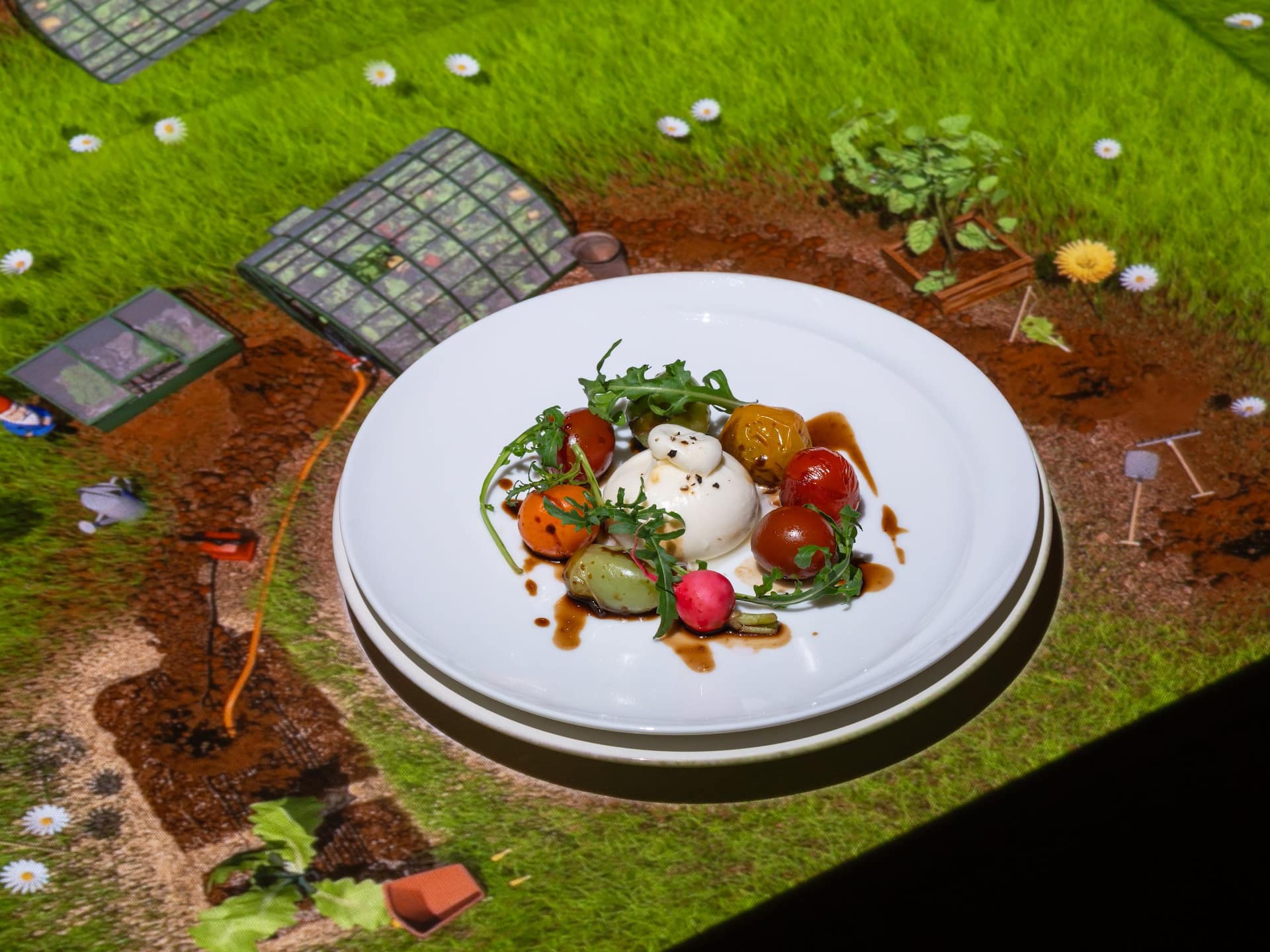 Hyatt Regency Kyoto Touzan Petit Chef Burrata Salad