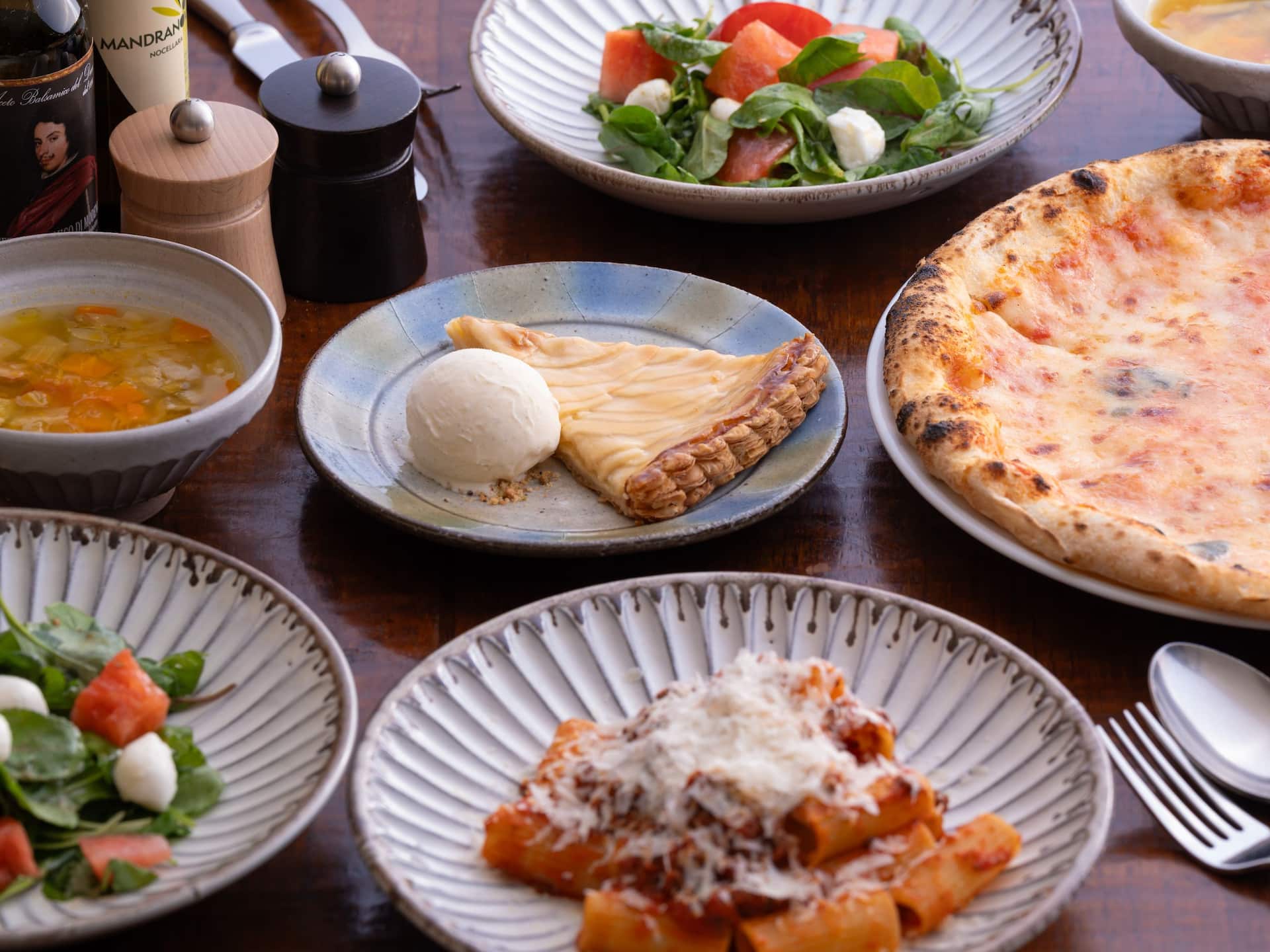 Hyatt Regency Kyoto Sette Pranzo Pasta Main Set