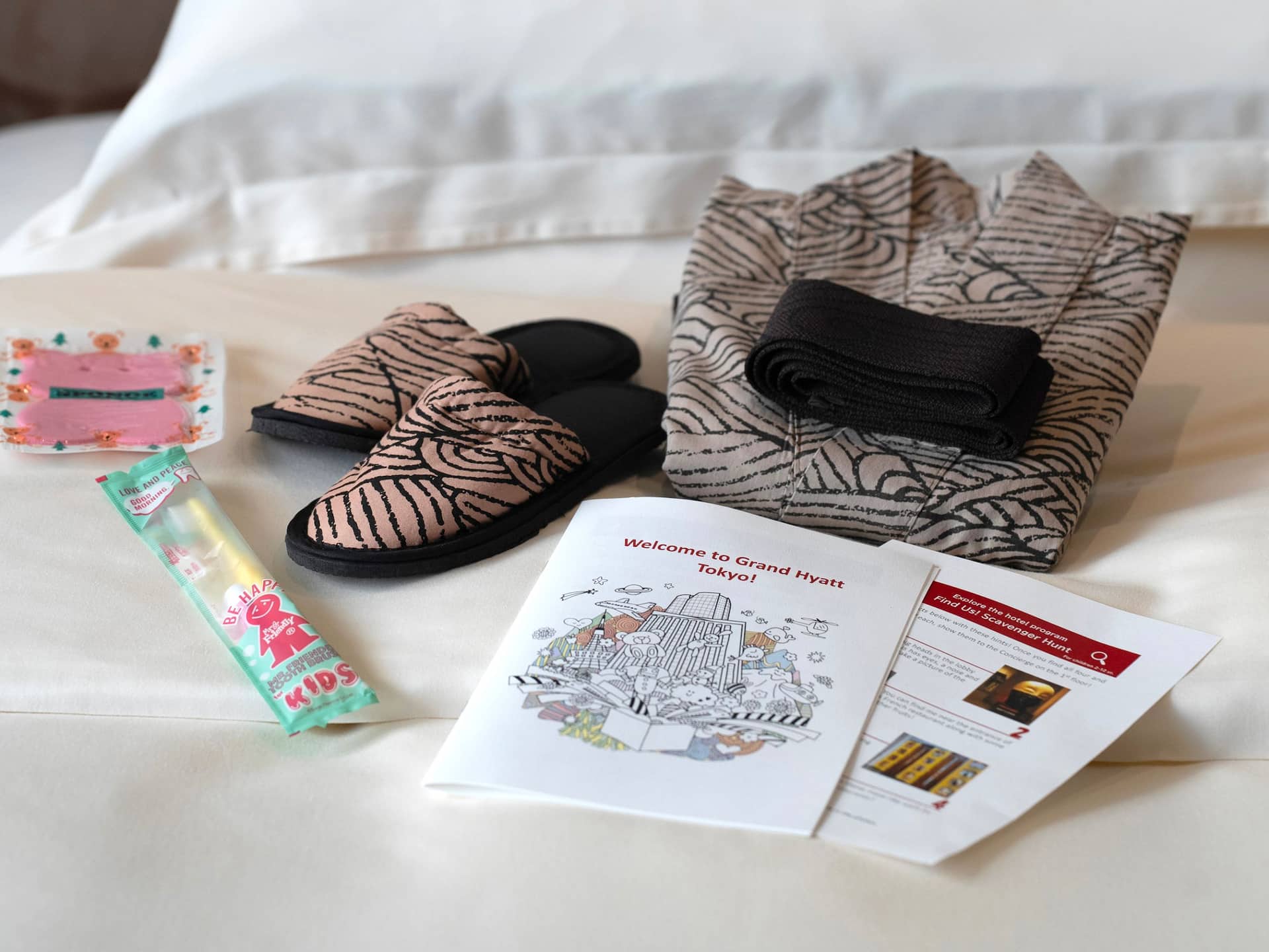 Grand Hyatt Tokyo Kids Amenities With Activity Sheet