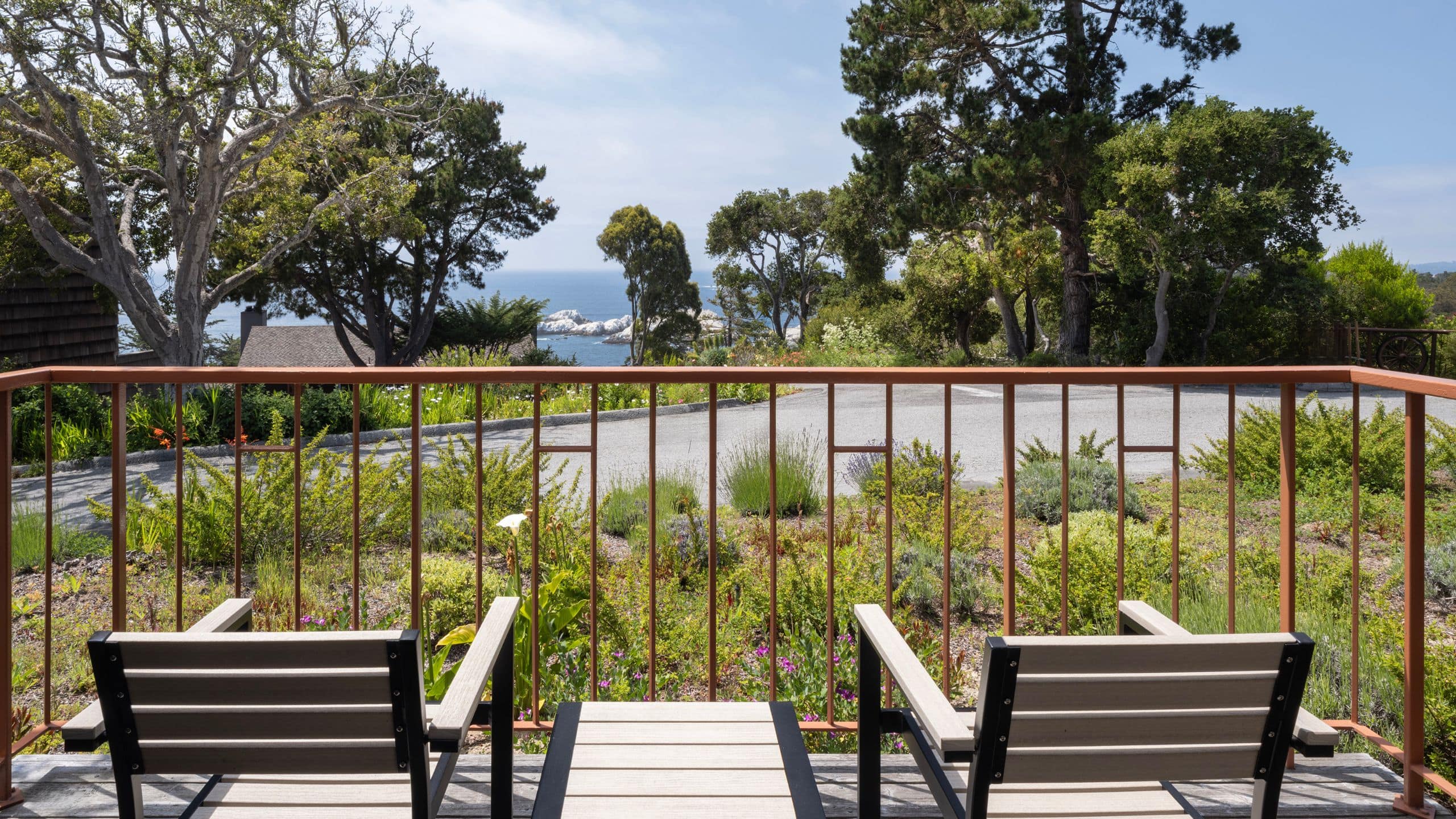 7/7 Hyatt Vacation Club at Highlands Inn Patio Deck