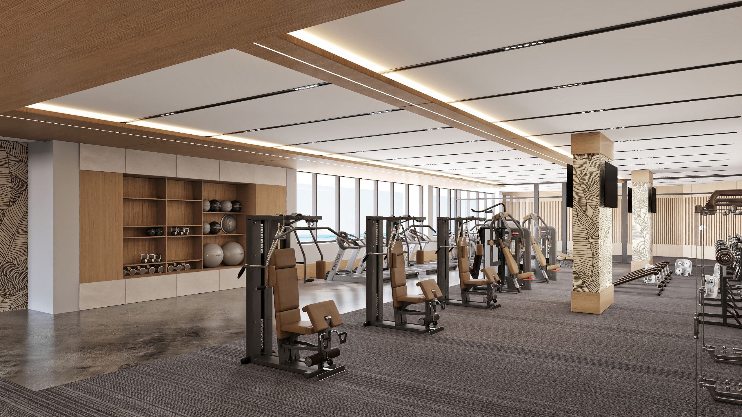 Secrets Mirabel Cancun Resort & Spa Fitness Center Equipment