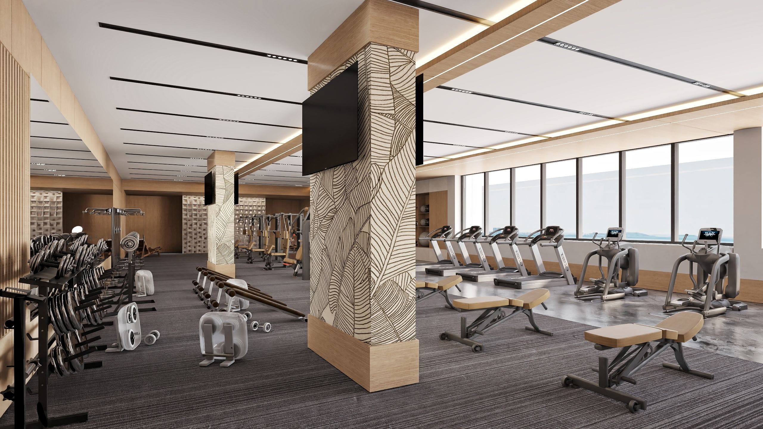 Secrets Mirabel Cancun Resort & Spa Fitness Center Layout