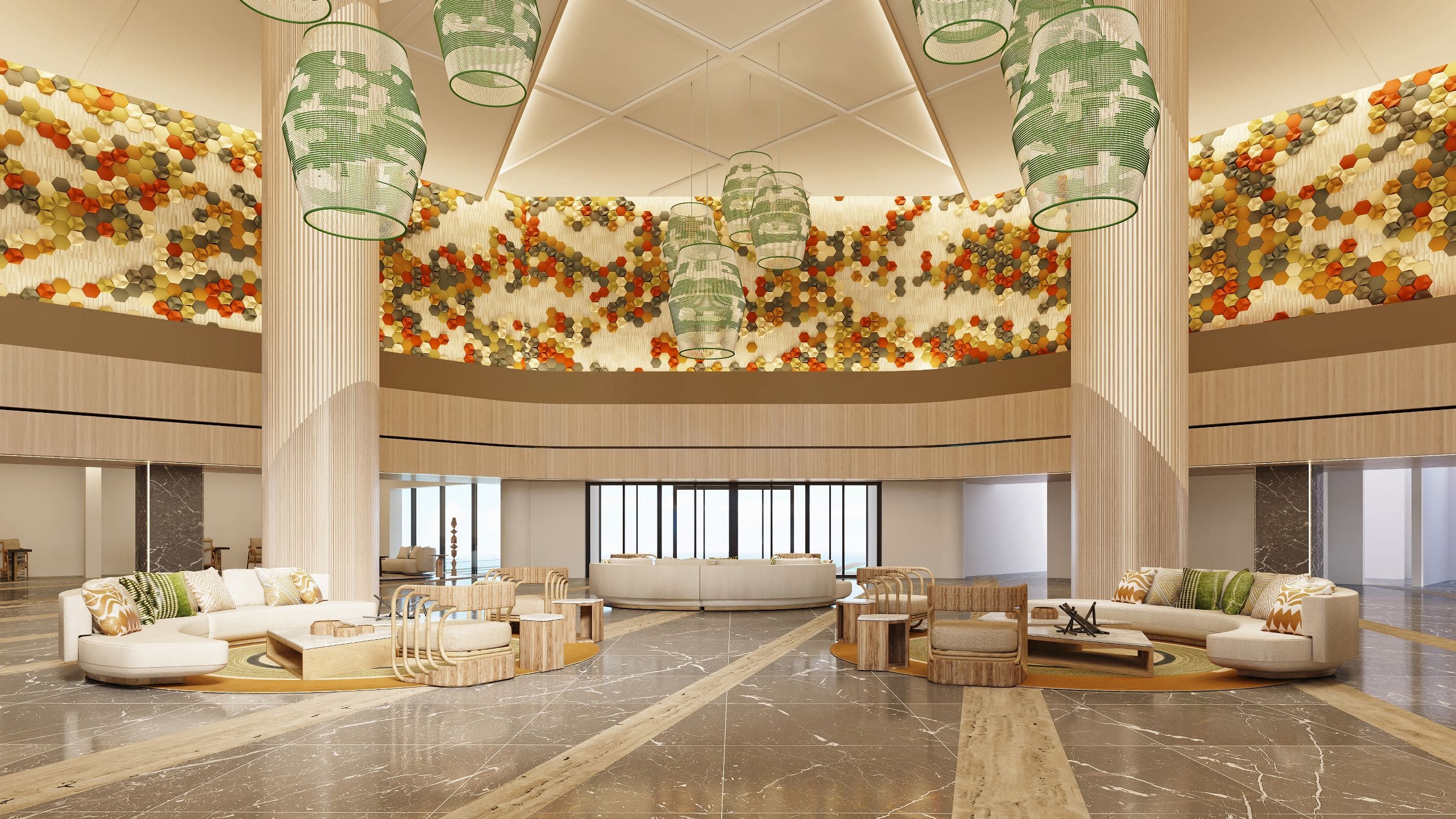 Secrets Mirabel Cancun Resort & Spa Lobby