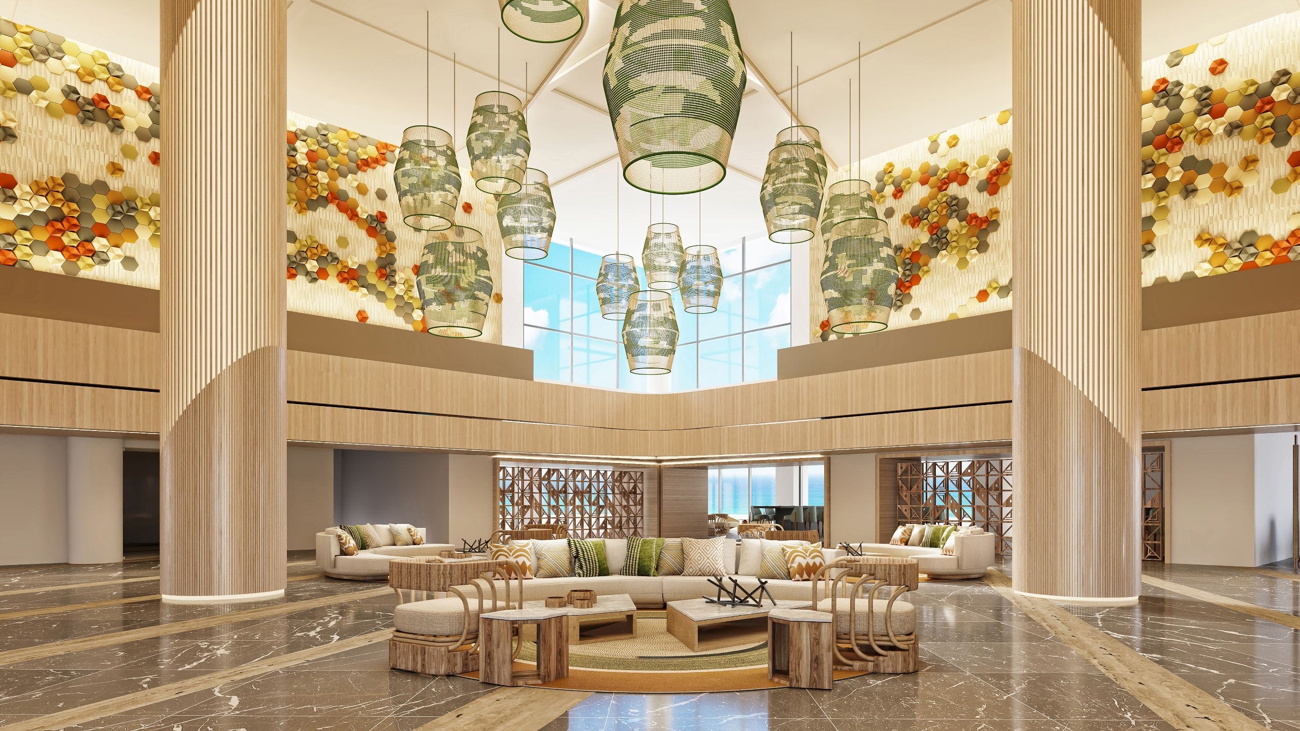 Secrets Mirabel Cancun Resort & Spa Lobby Seating