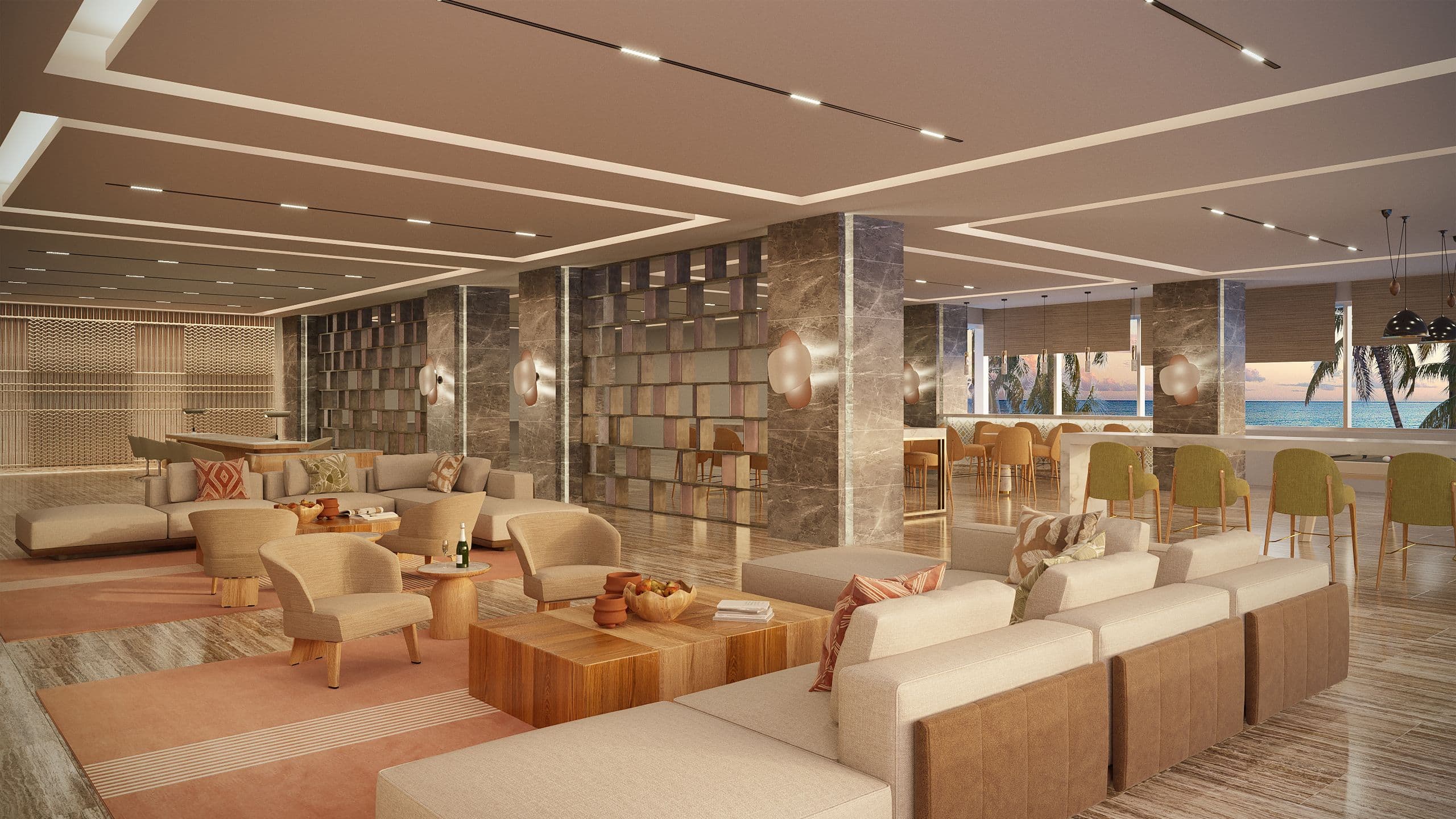 Secrets Mirabel Cancun Resort & Spa Reception