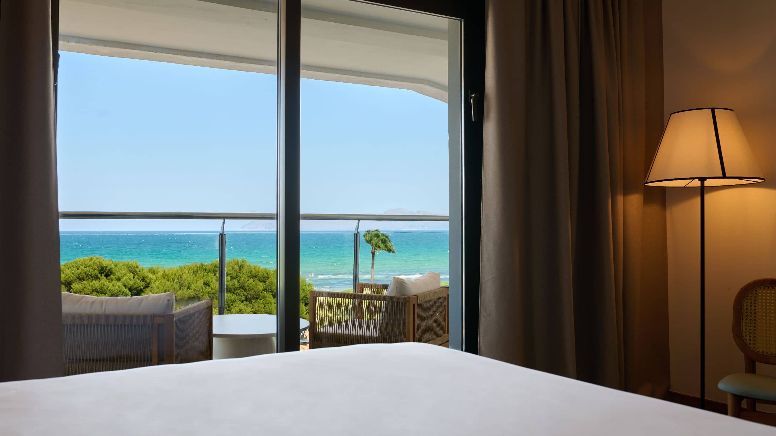 Sarena de Muro Resort Mallorca Room Views Bedroom Suite Frontal Sea View