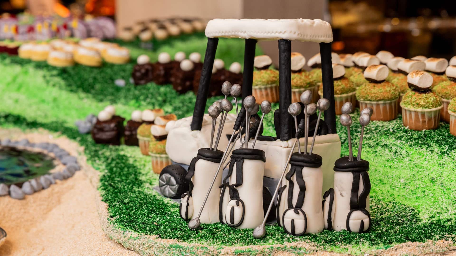 Hyatt Regency Kinabalu Golf Themed Cake