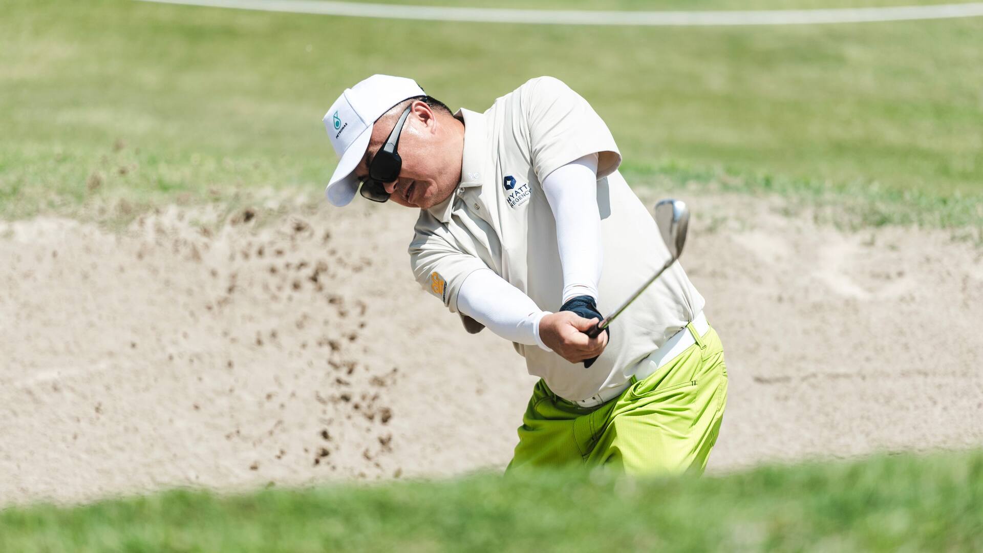 Hyatt Regency Kinabalu Man On The Golf Course