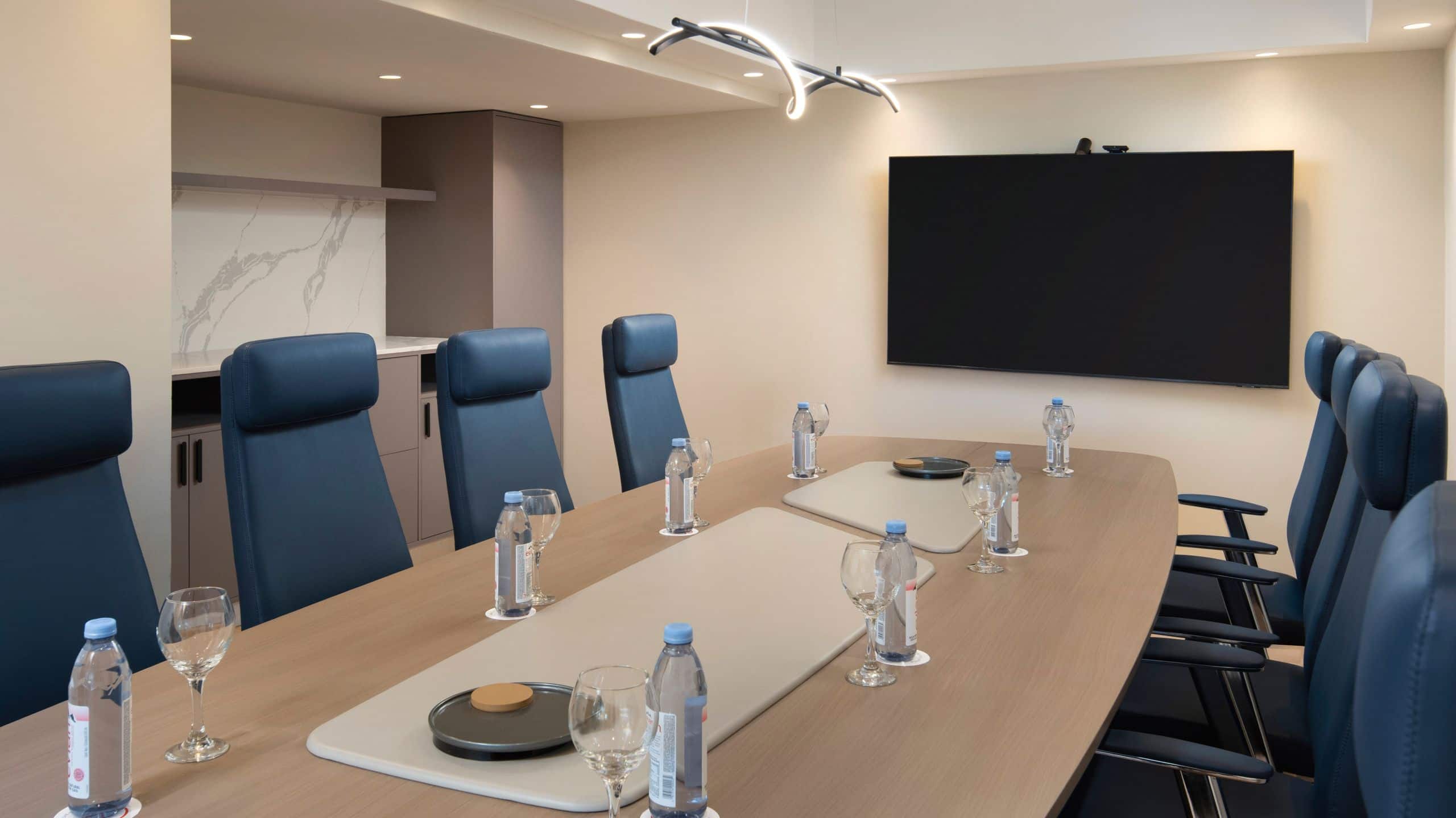 Royal Beach Hotel Punta Cana Meeting Room Blue Chairs