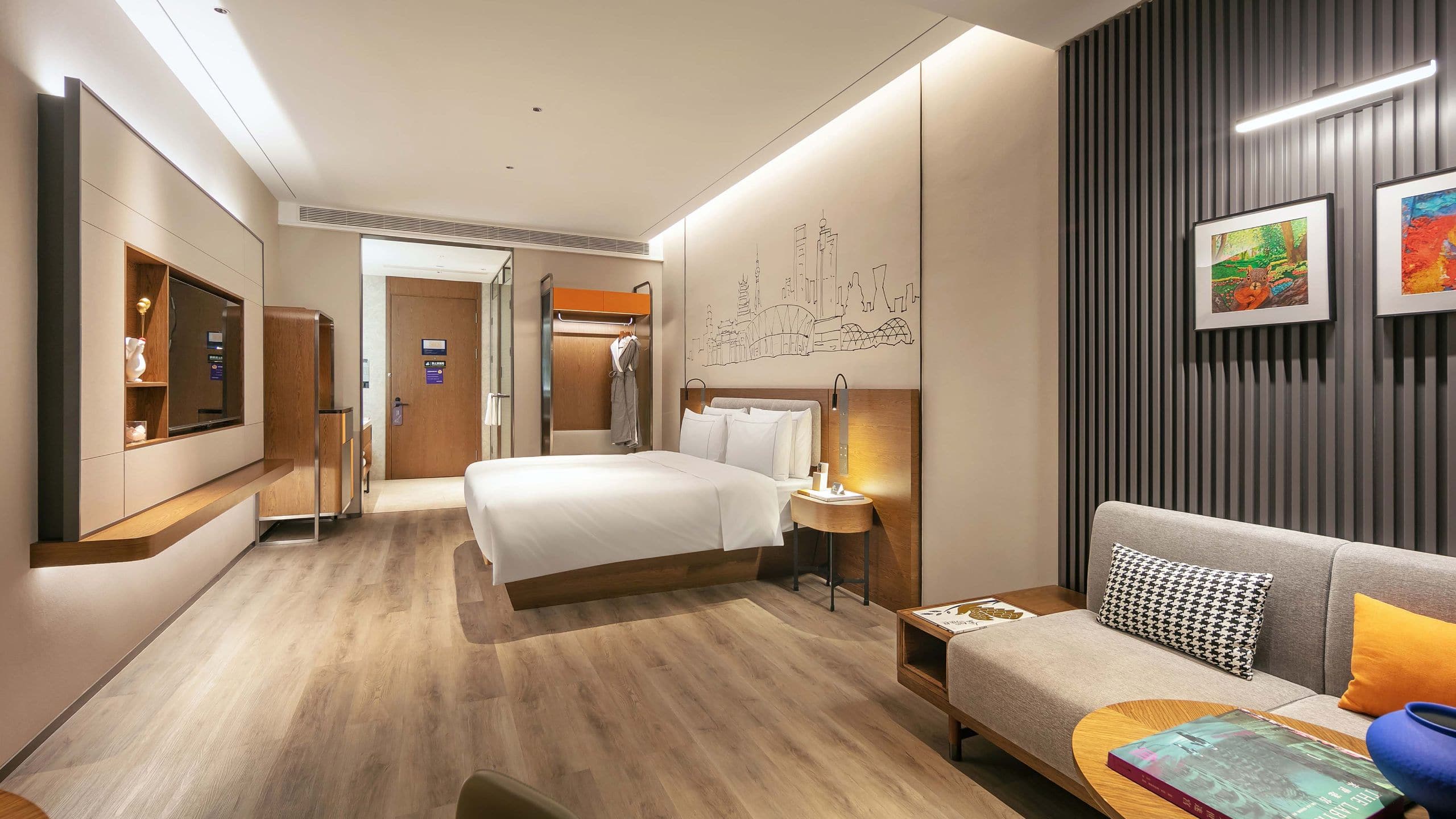 UrCove Foshan Downtown Executive Deluxe King Painting