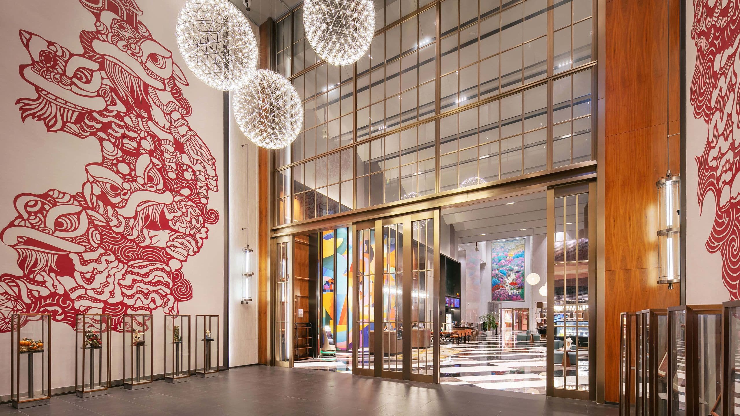 UrCove Foshan Downtown Lobby Gate