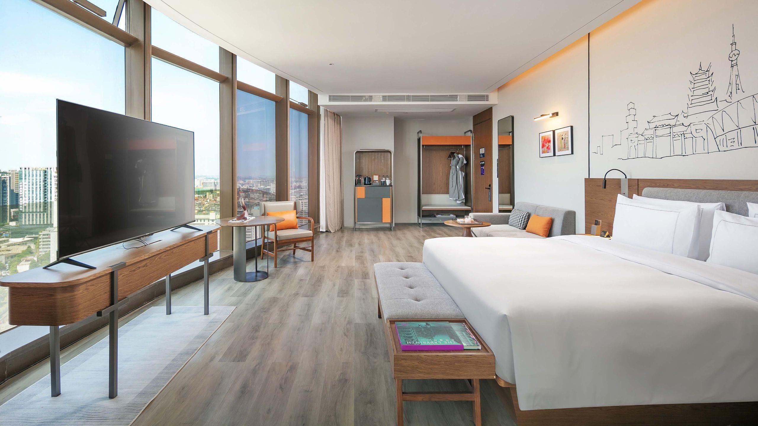 UrCove Foshan Downtown King Tv