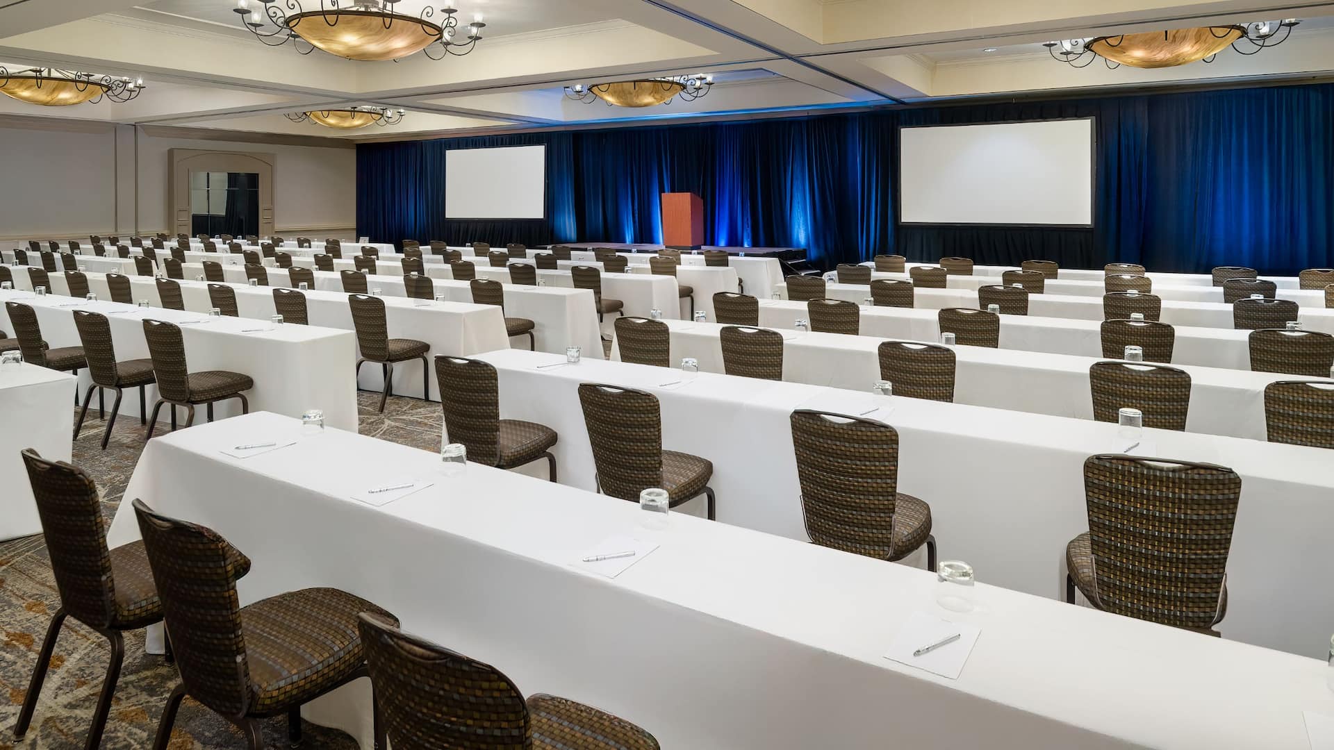 1 of 2 Hyatt Regency Westlake Grand Ballroom Classroom