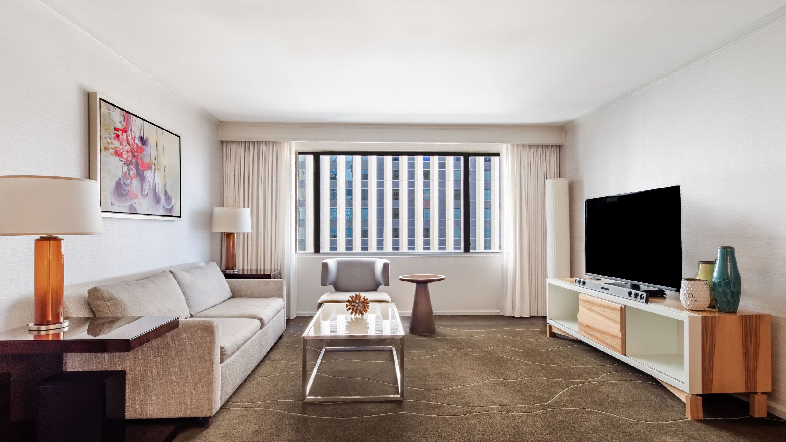 Grand Hyatt Denver Executive Suite Living Room