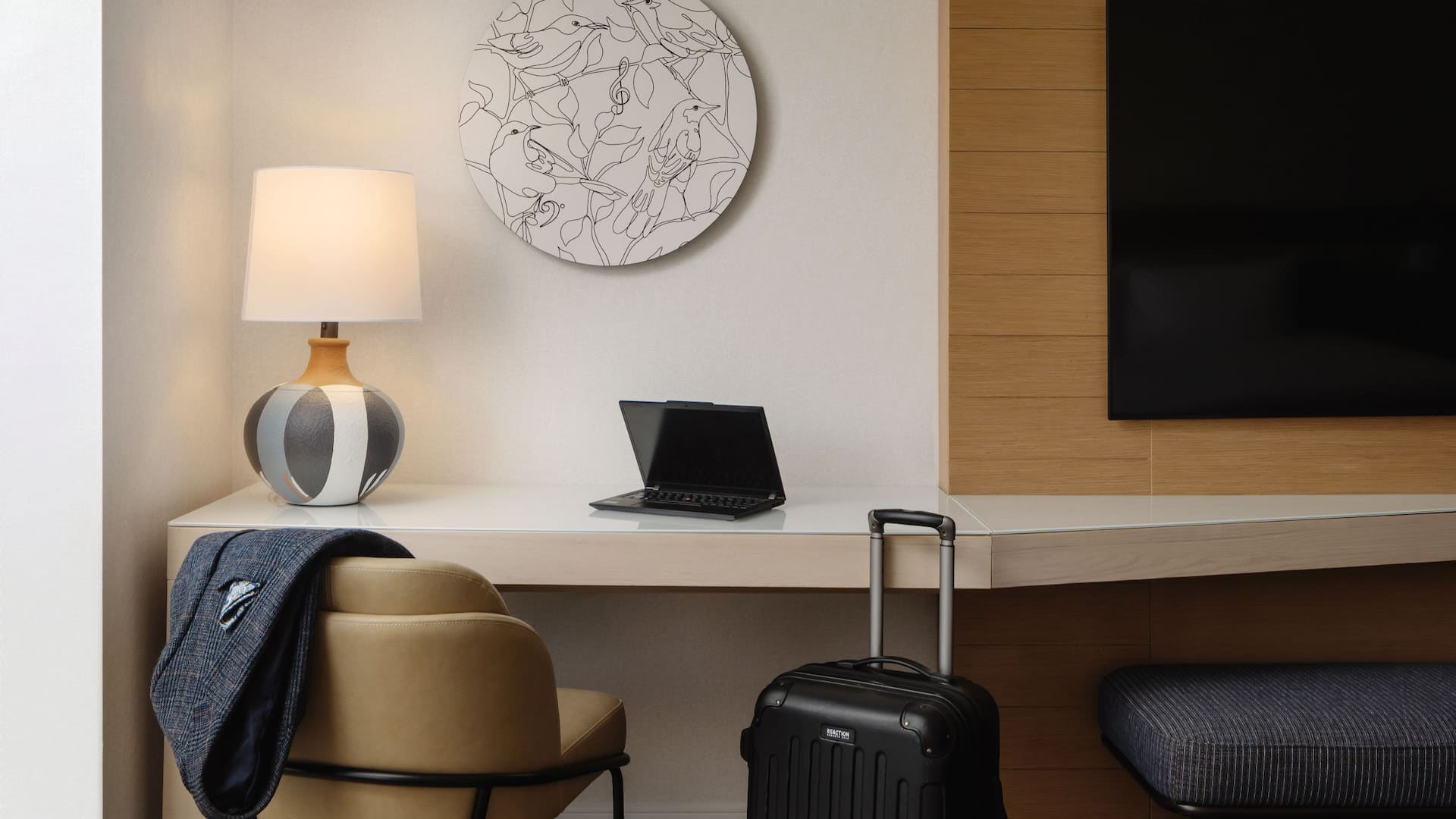 Hyatt Regency Austin Styled Business Travel Guestroom