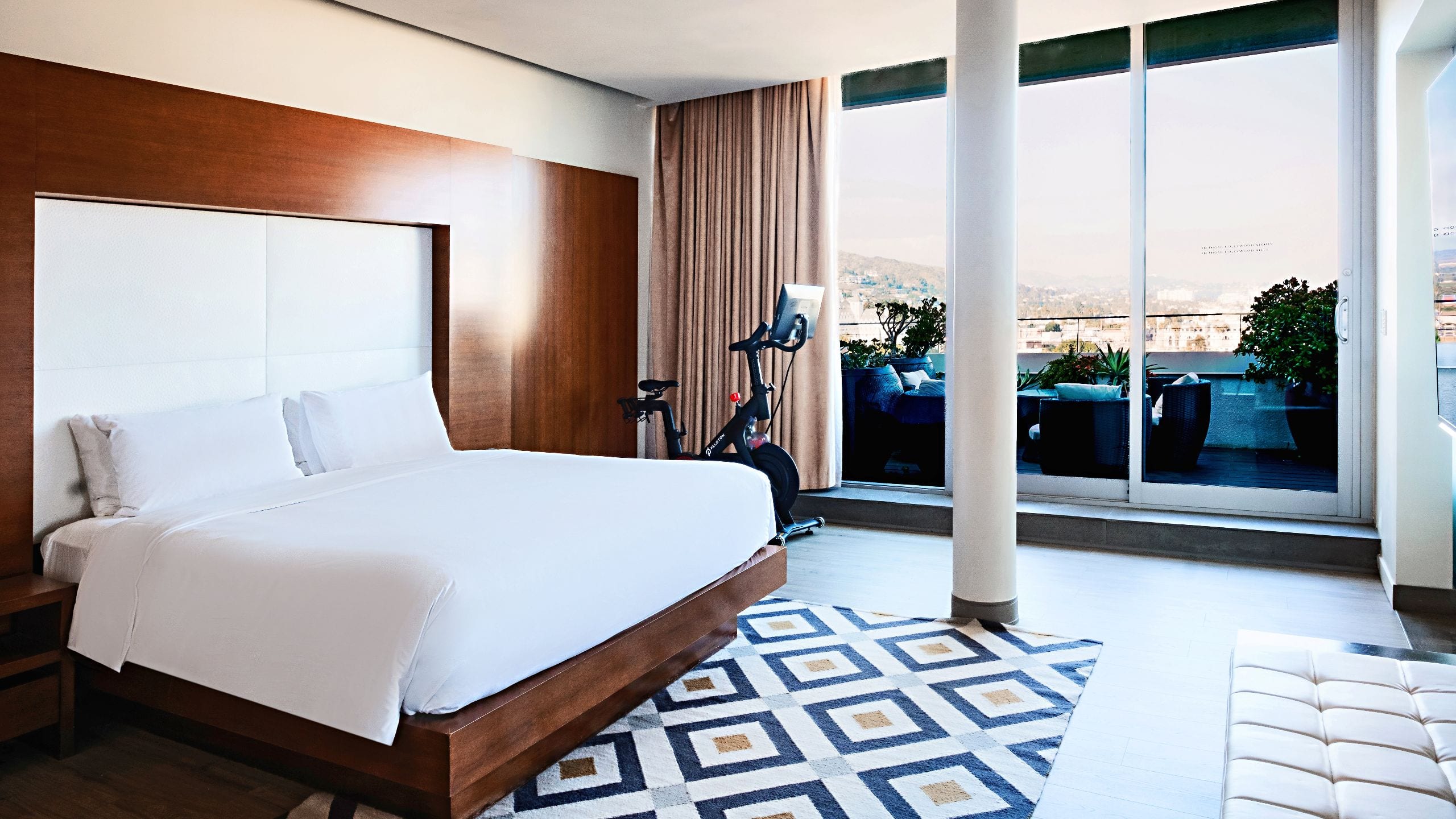 Andaz West Hollywood Penthouse Suite Bedroom