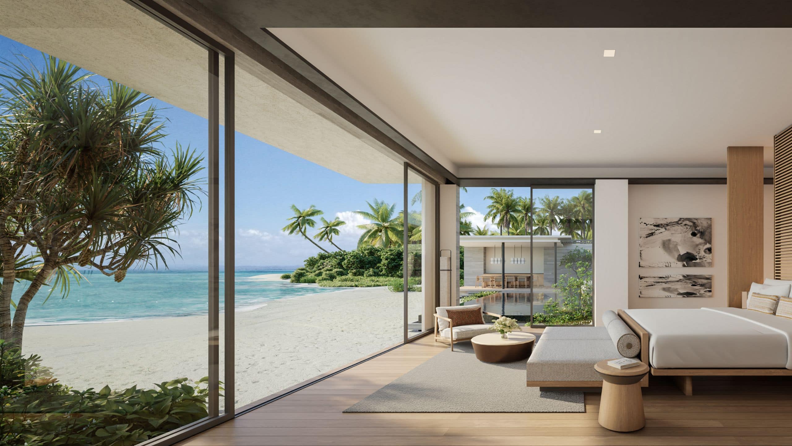 1/4 Alila Kothaifaru Maldives Boduge Residence King Bedroom