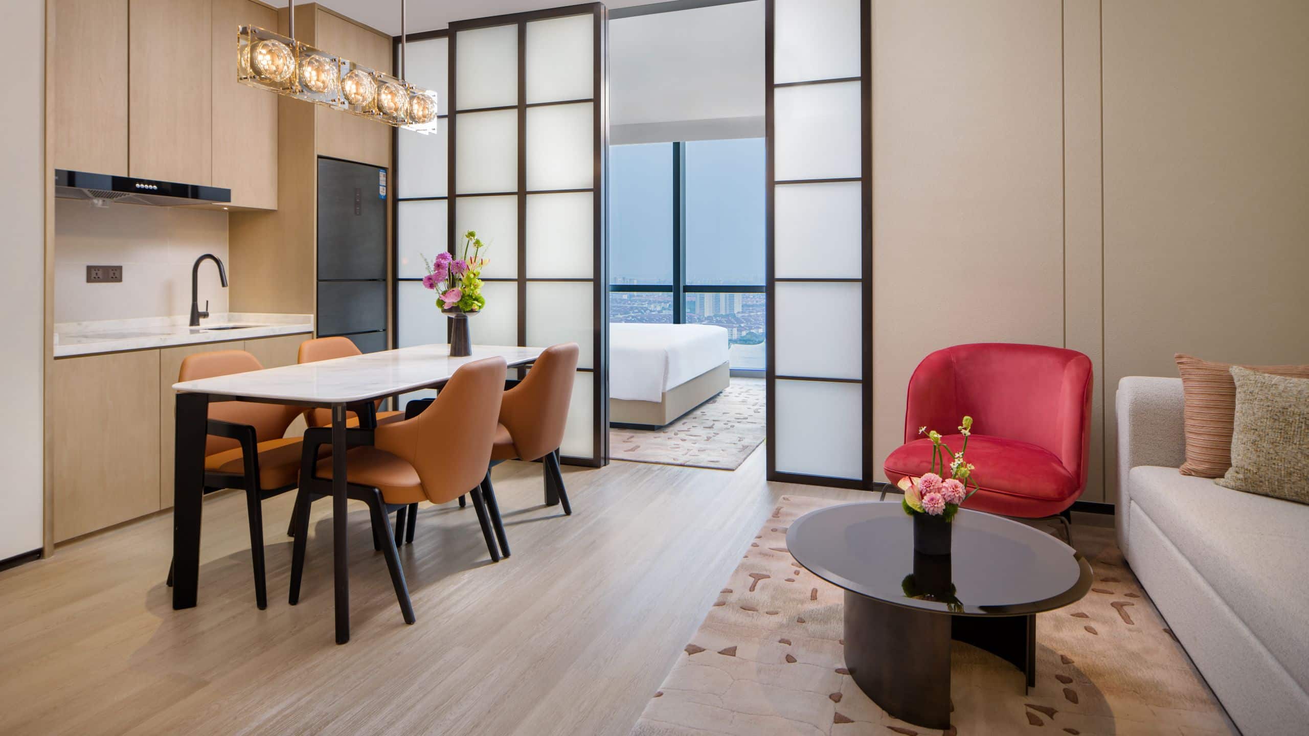 Mumian Shanghai Expo Expo Suite Living Room1