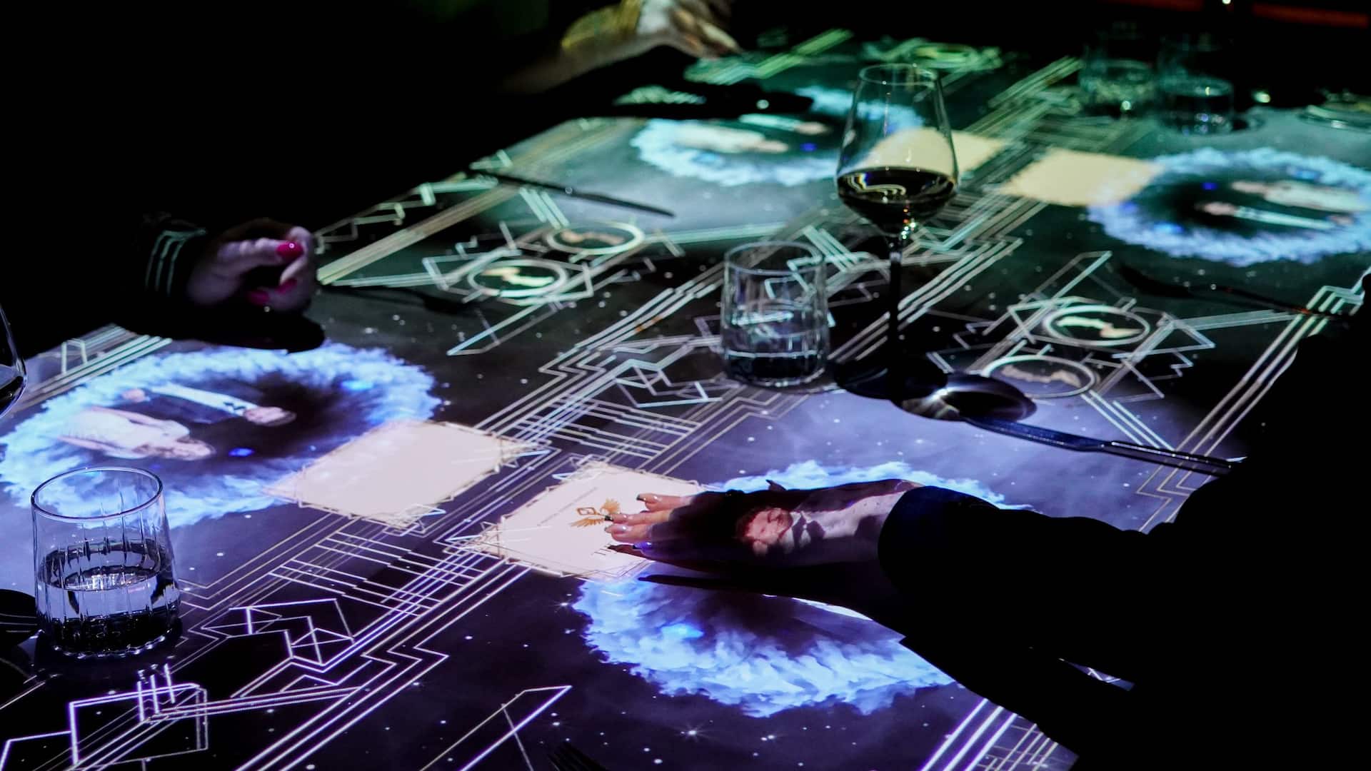 4 of 4 Grand Hyatt Hong Kong The Magic Table Experience Picking Card