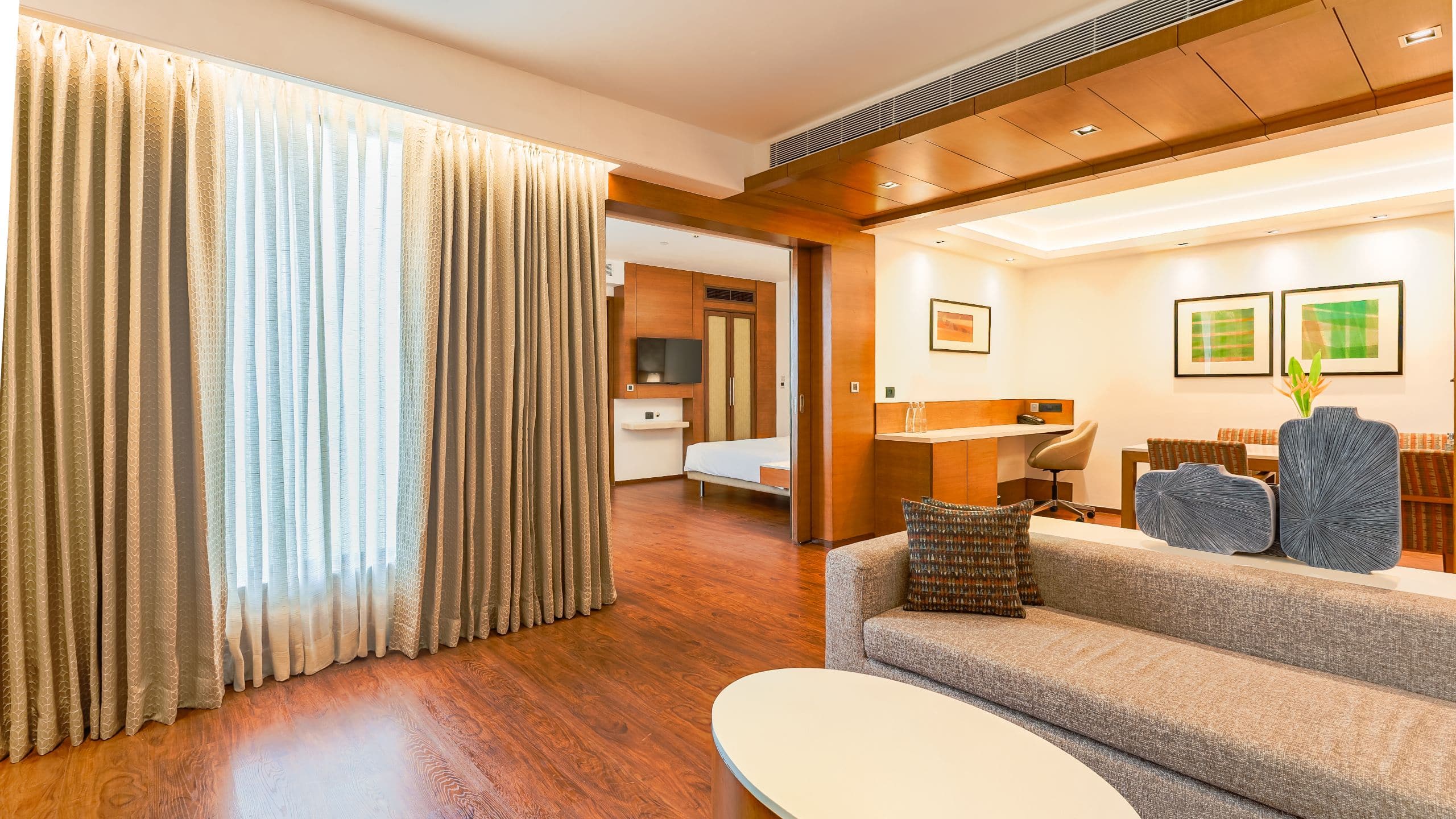 第 5，共 6 Hyatt Pune Executive Suite Living Room With Bedroom