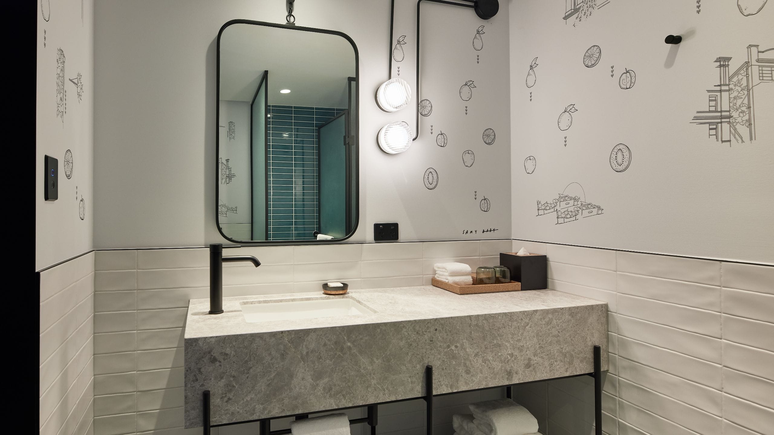 3 of 4 Caption by Hyatt Central Sydney Deluxe Bathroom