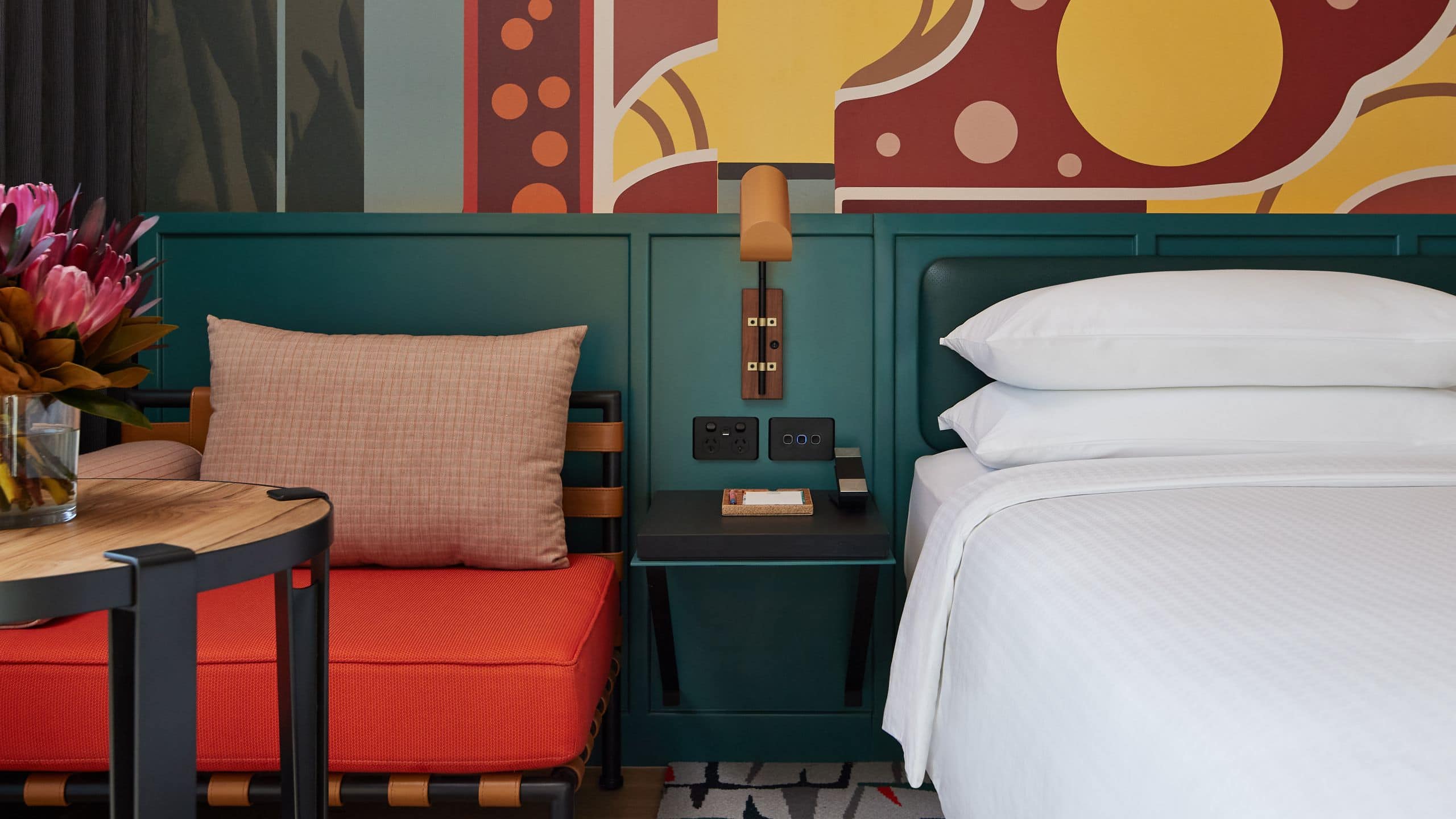 2 of 4 Caption by Hyatt Central Sydney Standard King Headboard