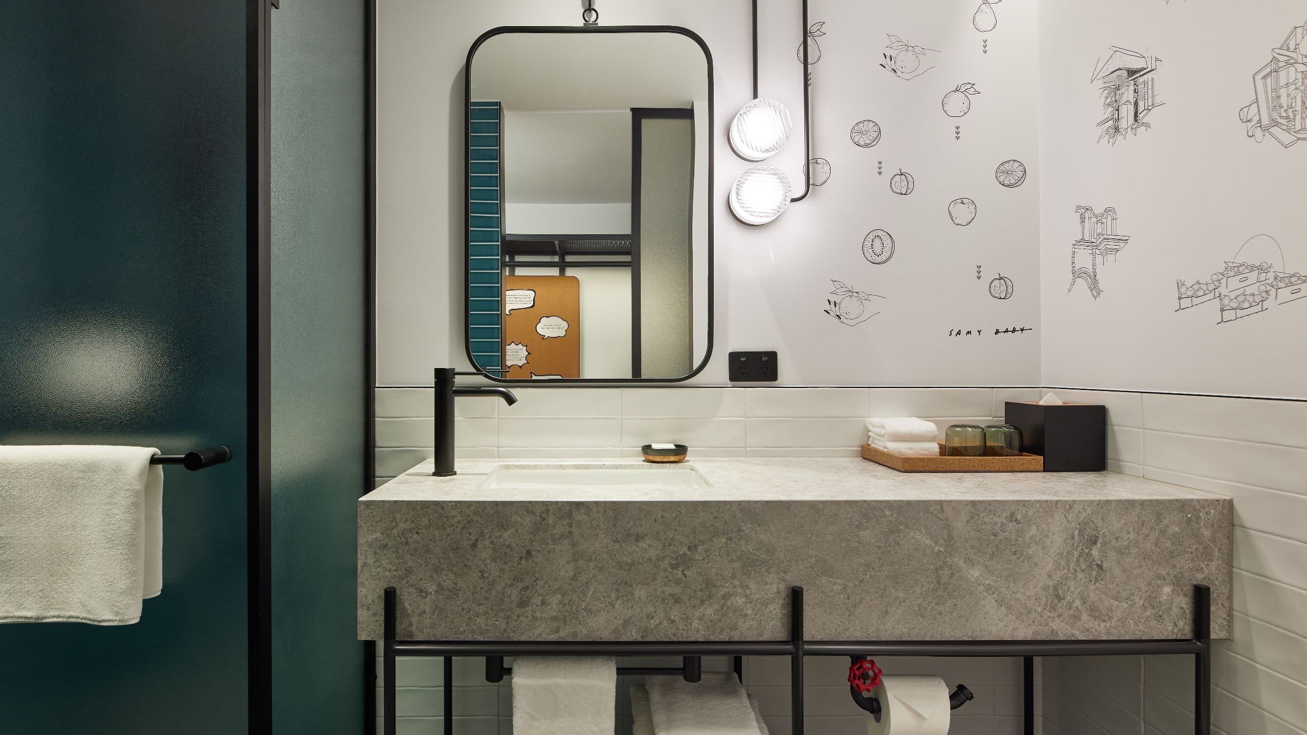 3 of 4 Caption by Hyatt Central Sydney Standard Bathroom