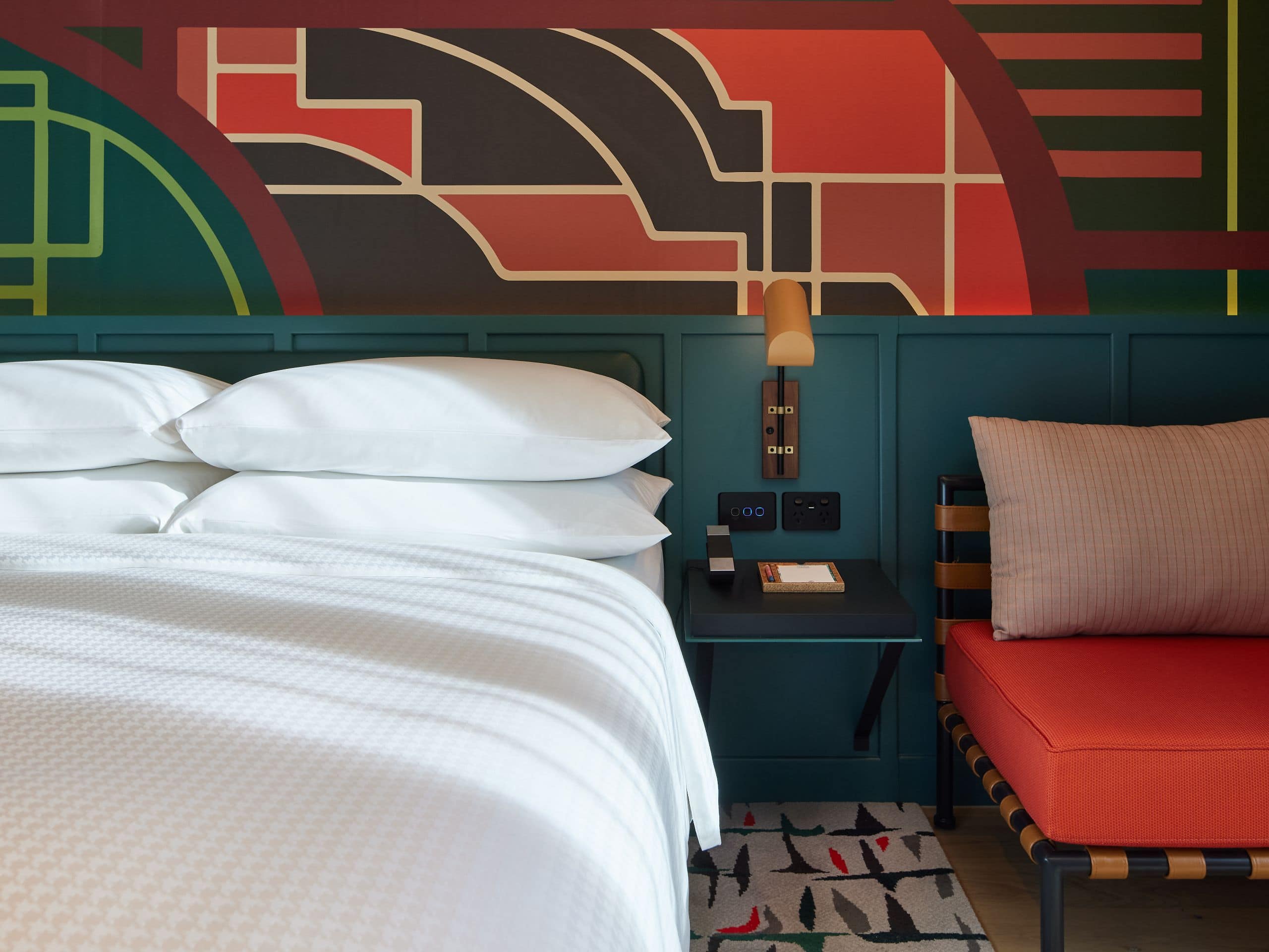 Caption by Hyatt Central Sydney Standard Queen Headboard