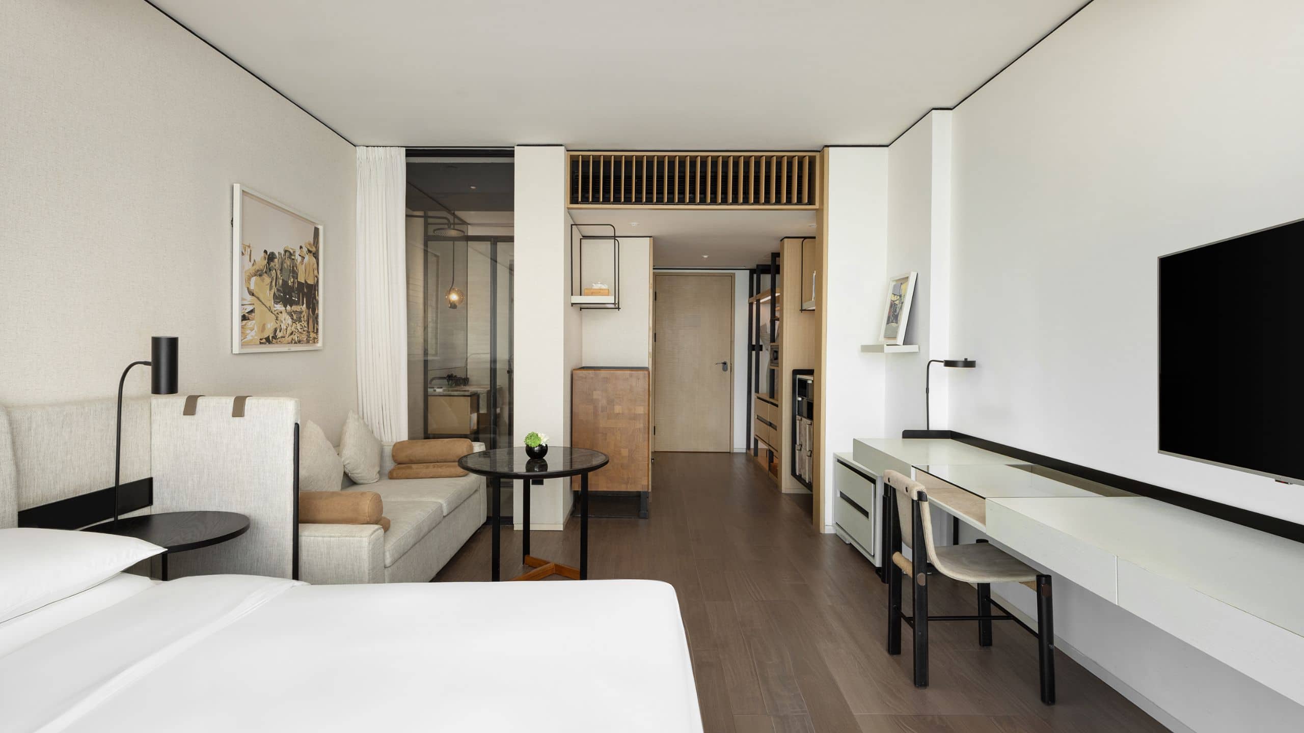 2 de 4 Kapok Shenzhen Luohu One King Bed In Ward