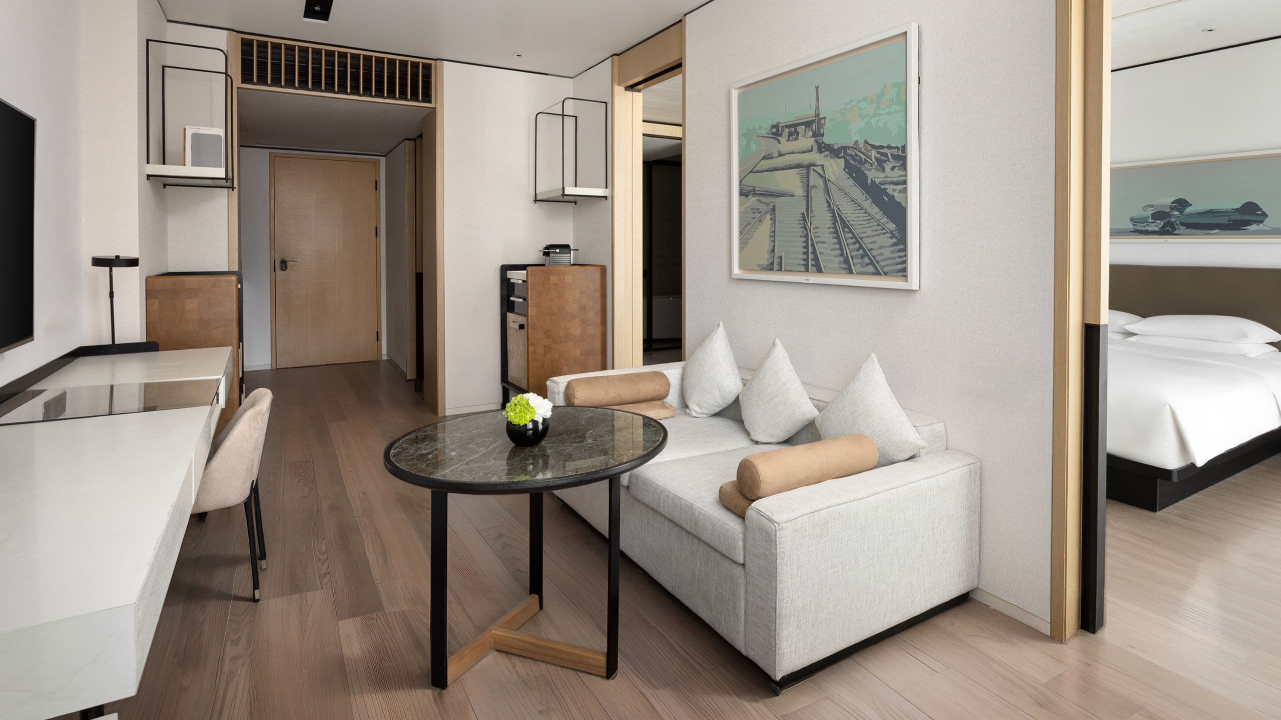 Kapok Shenzhen Luohu Centric Suite King Living Room