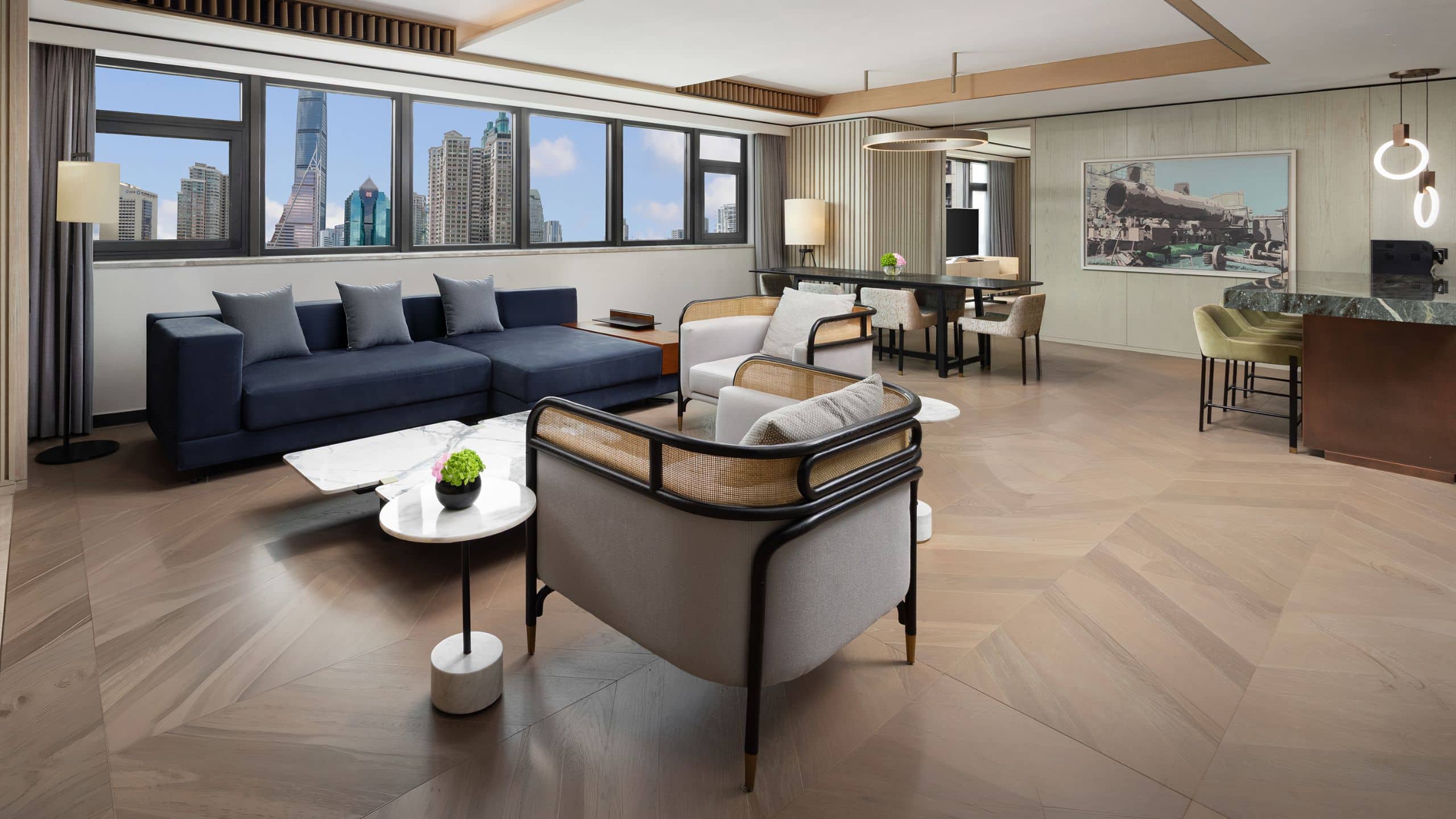 Kapok Shenzhen Luohu Executive Suite Living Room