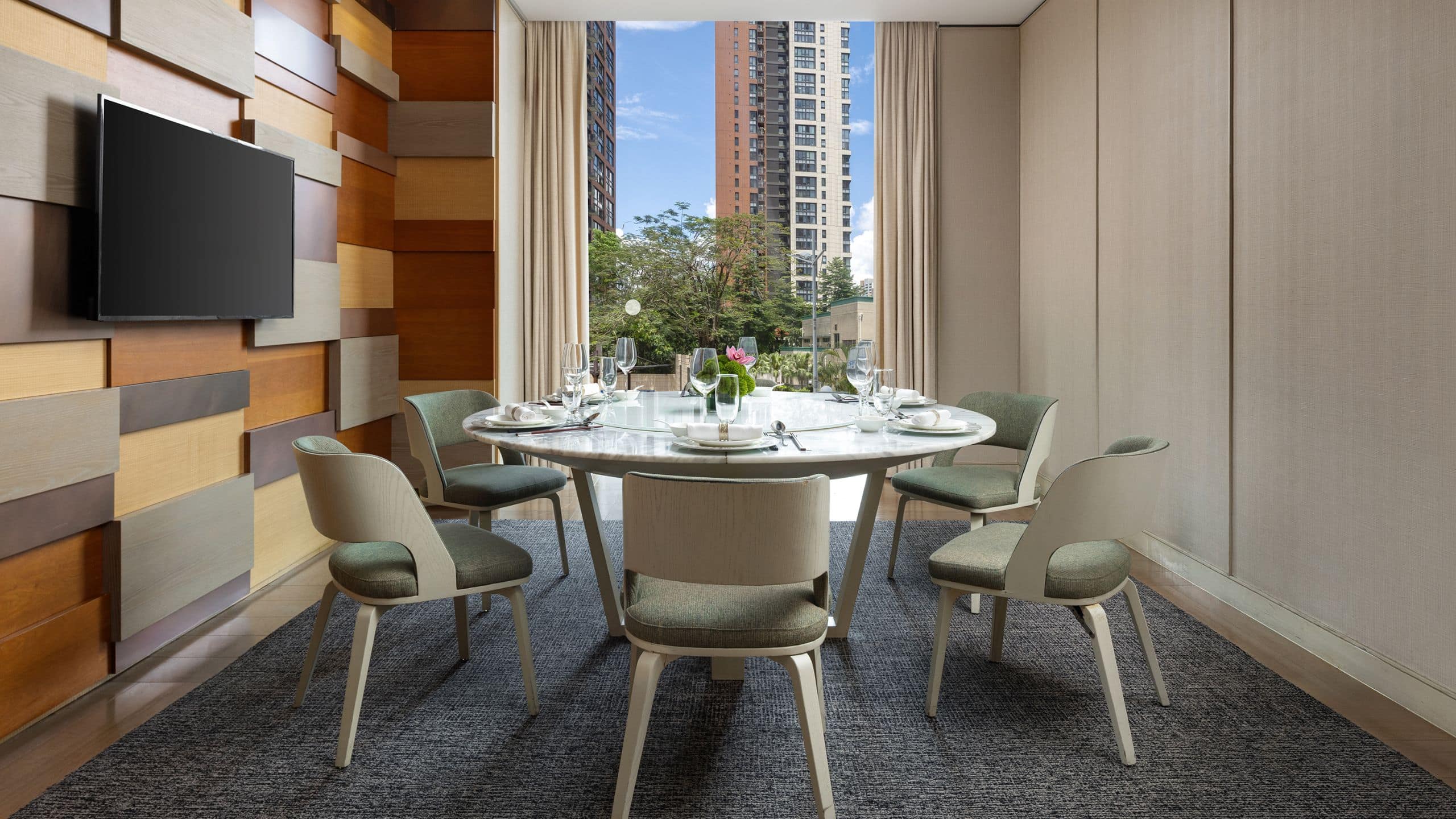 5 of 6 Kapok Shenzhen Luohu Restaurant Private Room View