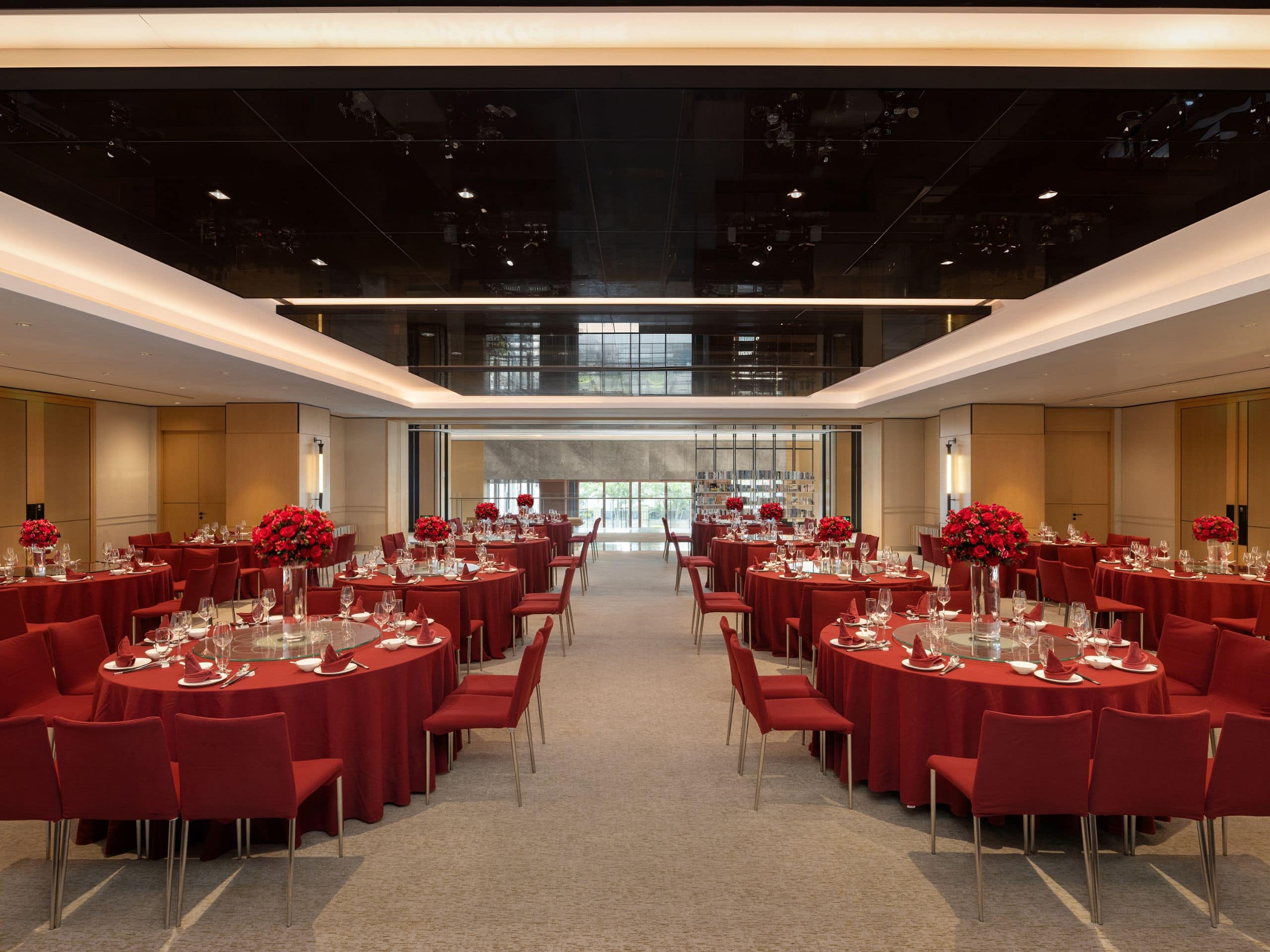 Kapok Shenzhen Luohu Banquet Hall Round Table Out Ward