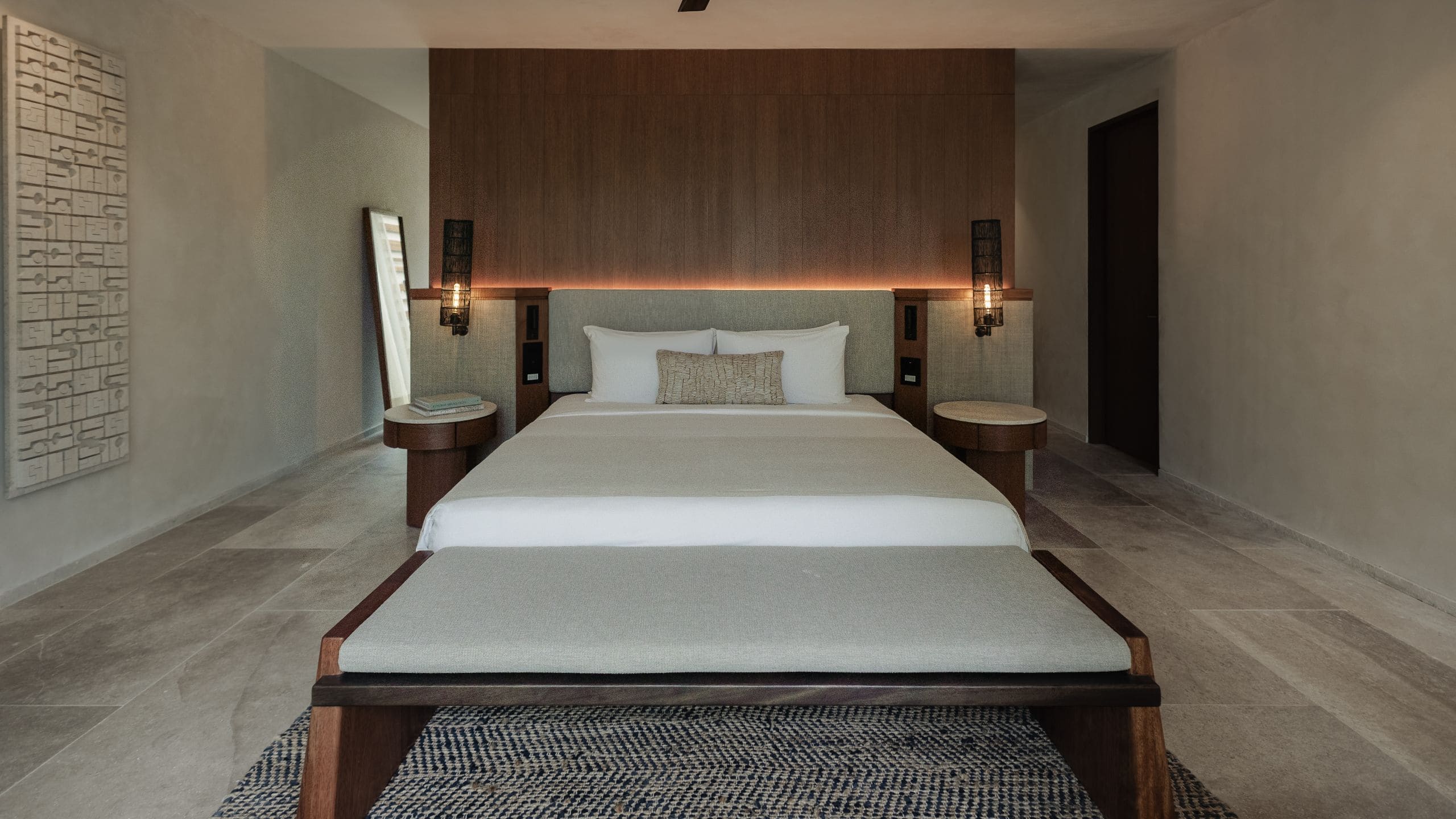 Alila Mayakoba King Guest Bed Area Wide