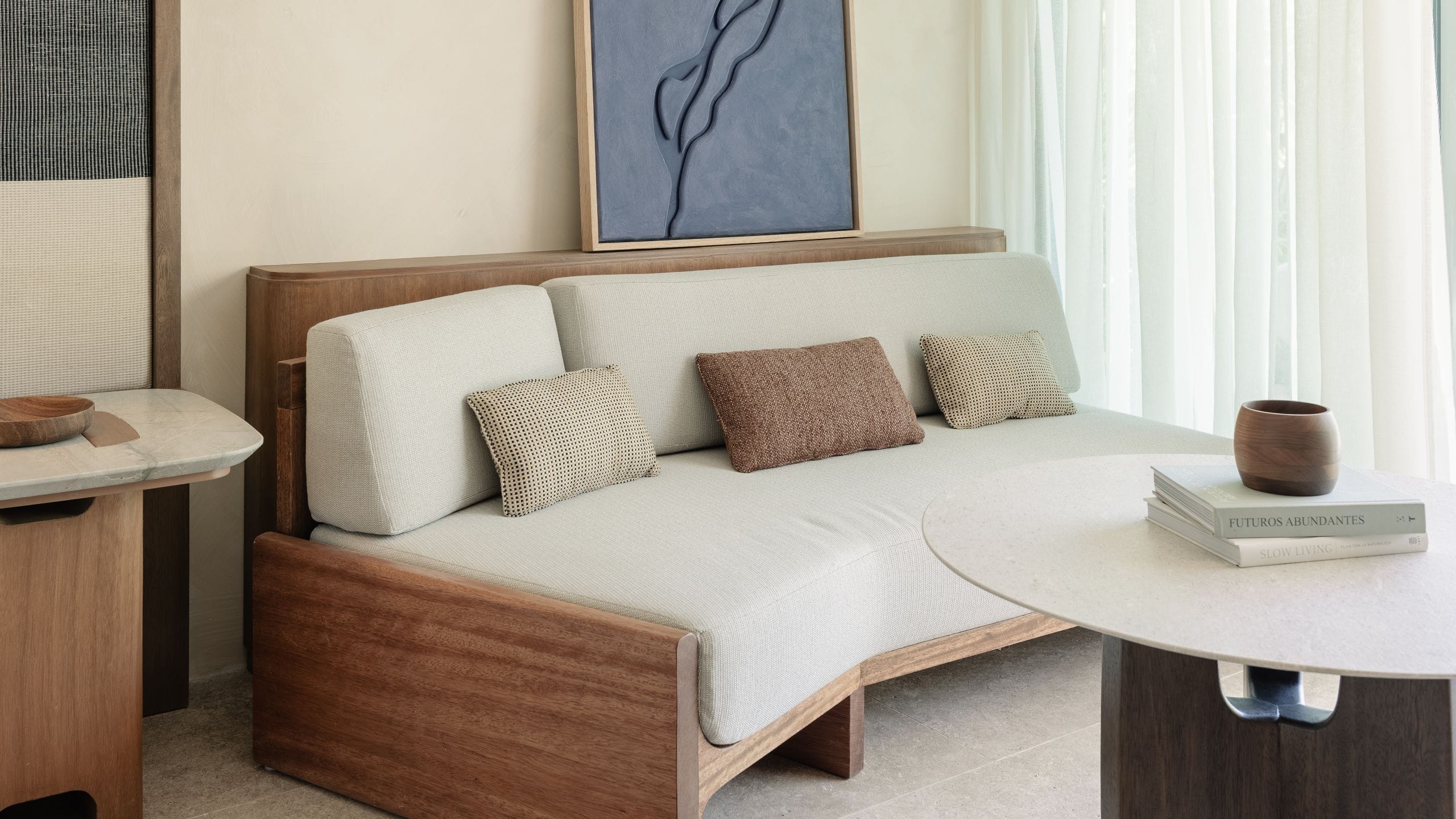 2 of 4 Alila Mayakoba Guestroom Seating Area