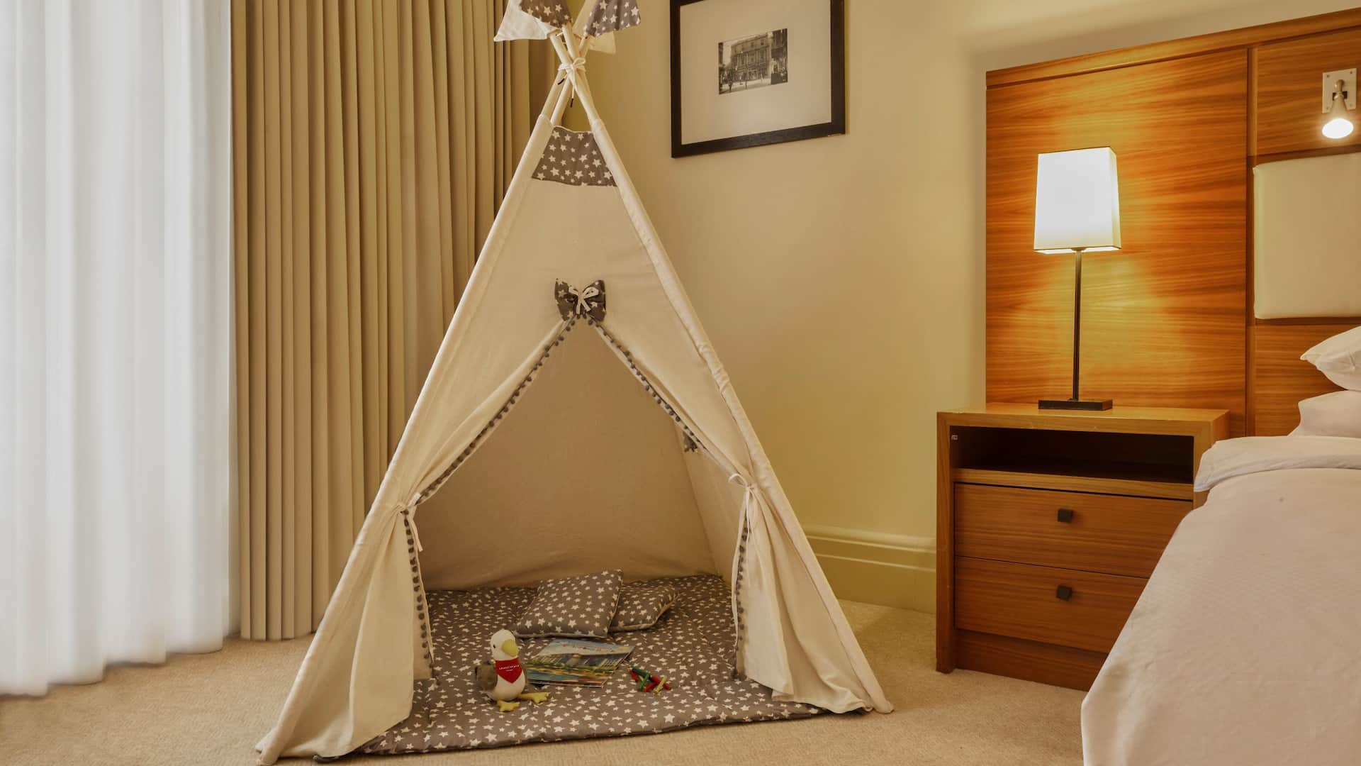 2 of 6 Grand Hyatt Istanbul Family Suite Kids Tent