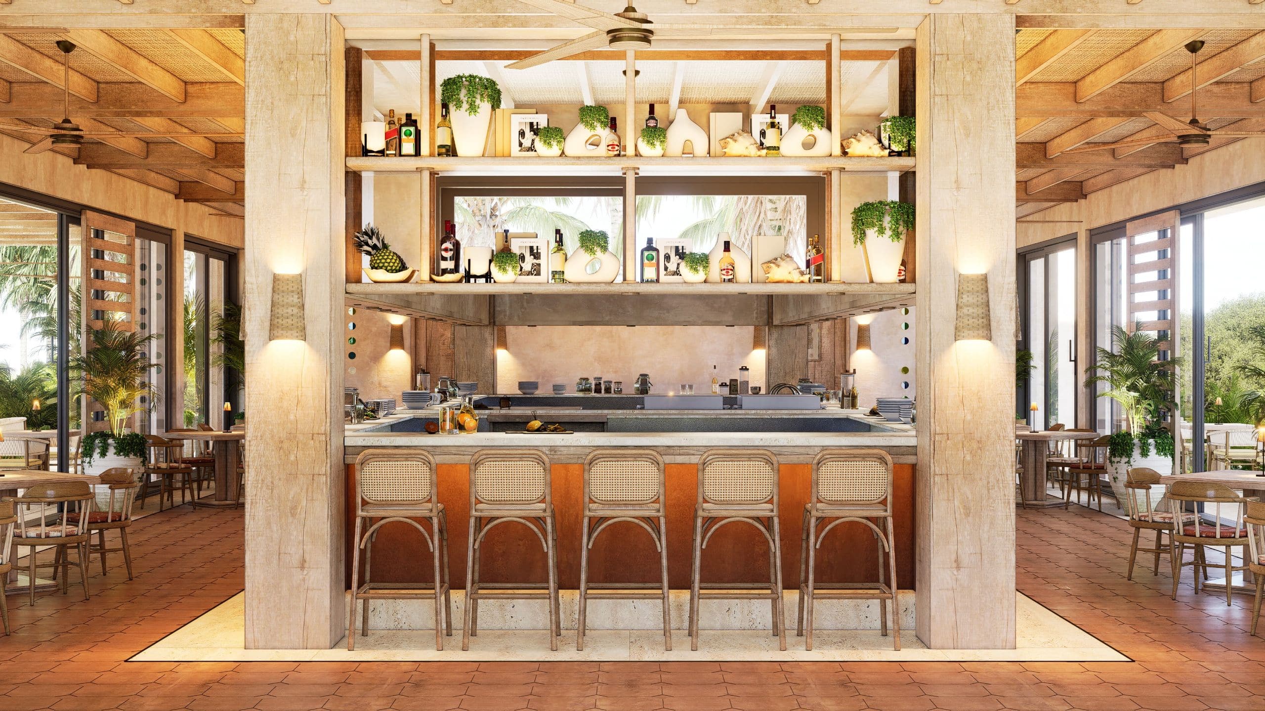 3 of 4 Alila Mayakoba Tinta De Pulpo Bar