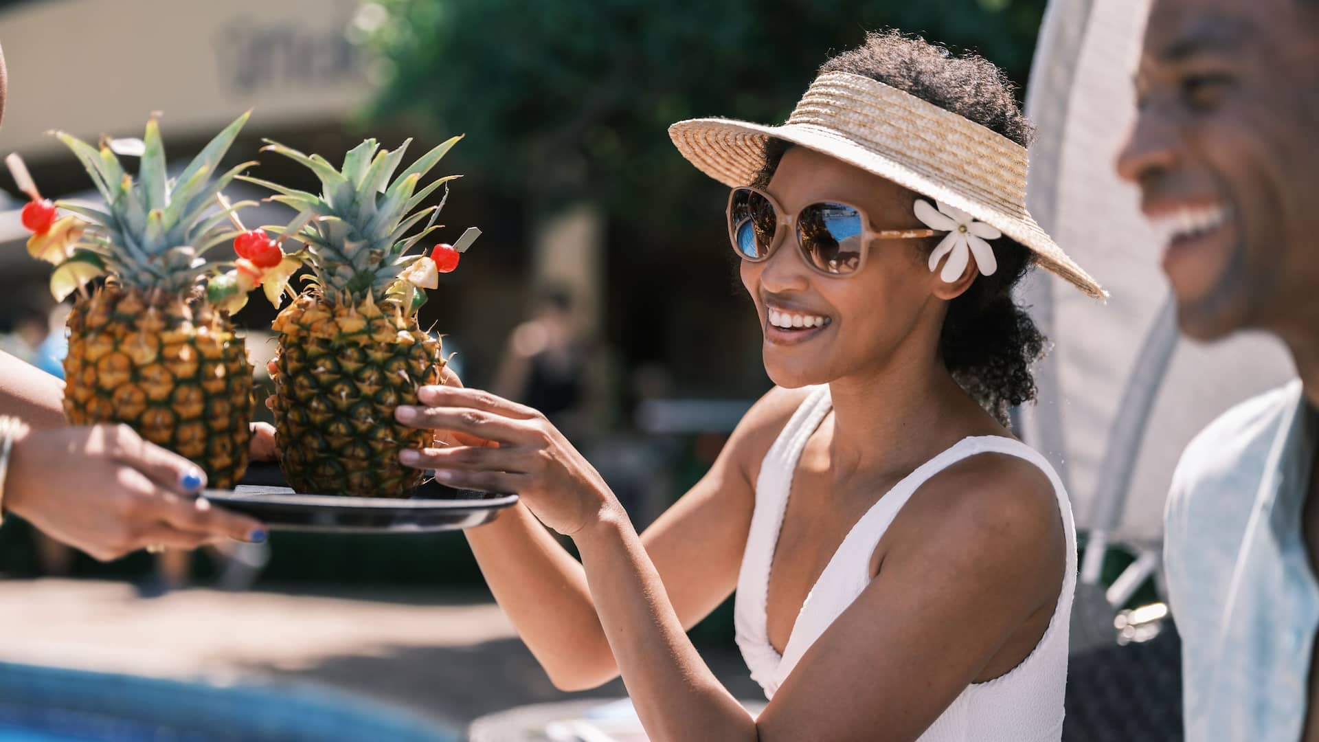 Hyatt Regency Maui Resort and Spa Umalu Pineapple Drinks