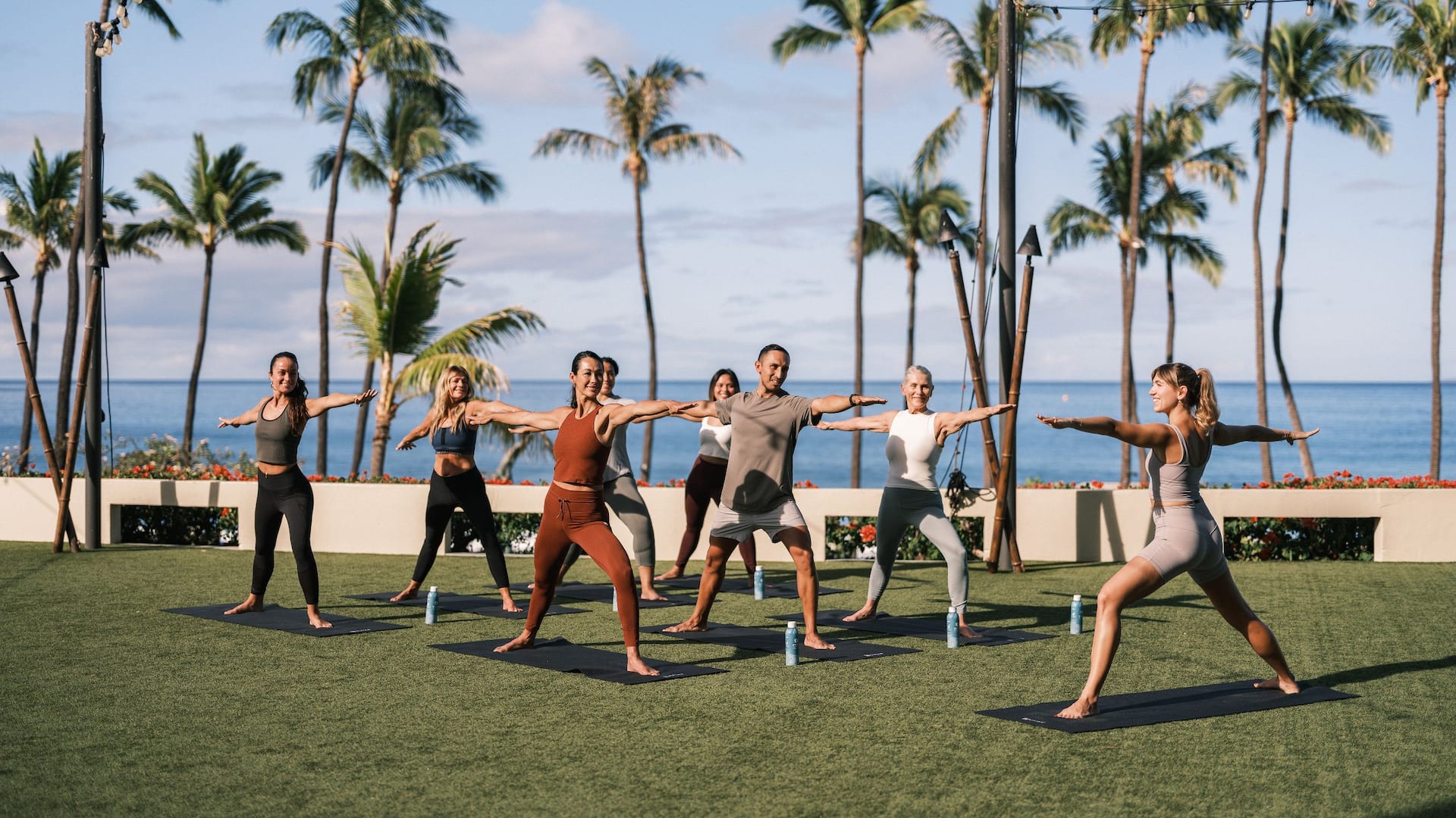 Hyatt Regency Maui Resort and Spa Yoga Fitness Class